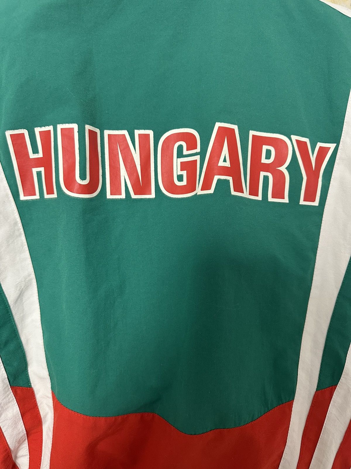 Adidas × Vintage Vintage Adidas Hungary Football Track Jacket Rare Size US S / EU 44-46 / 1 - 4 Thumbnail