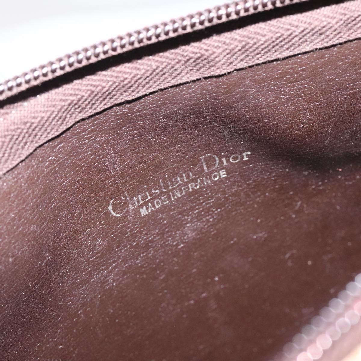 Dior DIOR Trotter Canvas Shoulder Bag Brown Gold Size ONE SIZE - 11 Thumbnail
