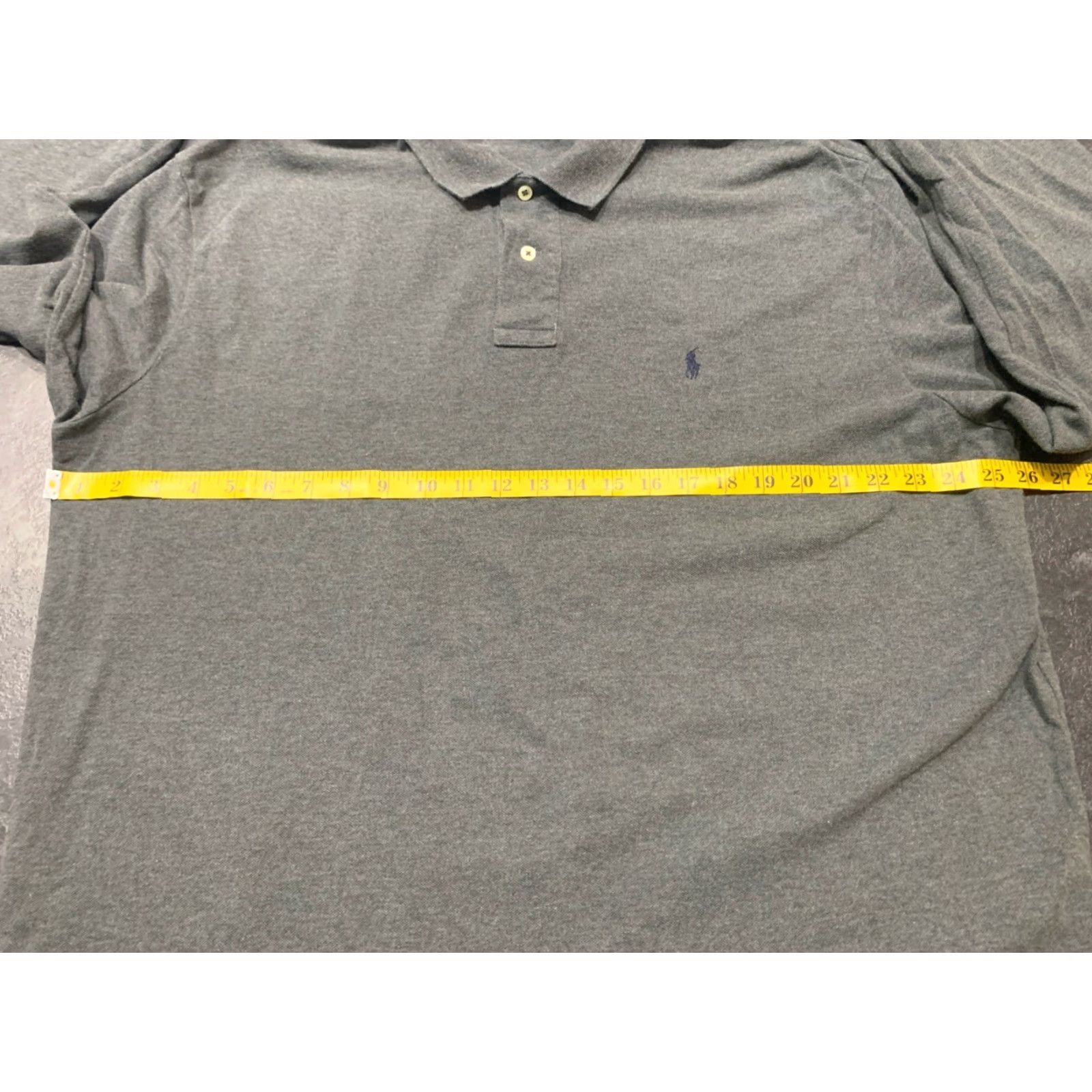 Ralph Lauren Polo Ralph Lauren Men’s Dark Gray Long Sleeve Polo Shirt Size XXL Size US XXL / EU 58 / 5 - 5 Thumbnail