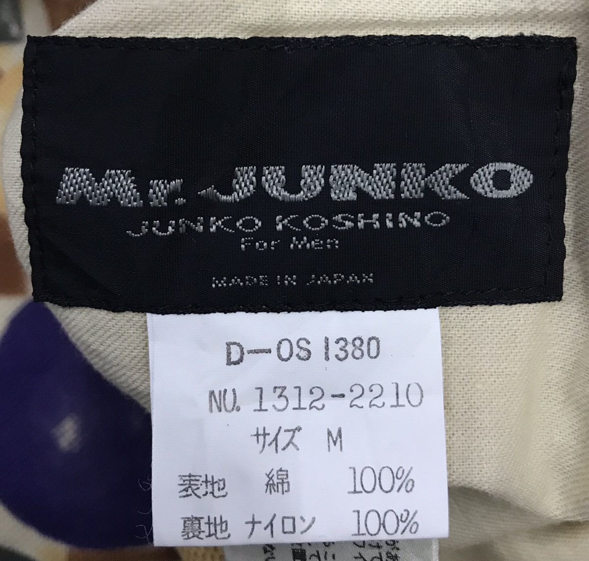 Japanese Brand × Mr. Junko × Vintage Vintage MR. Junko Koshino for Men Made In Japan Jacket Size US M / EU 48-50 / 2 - 17 Thumbnail