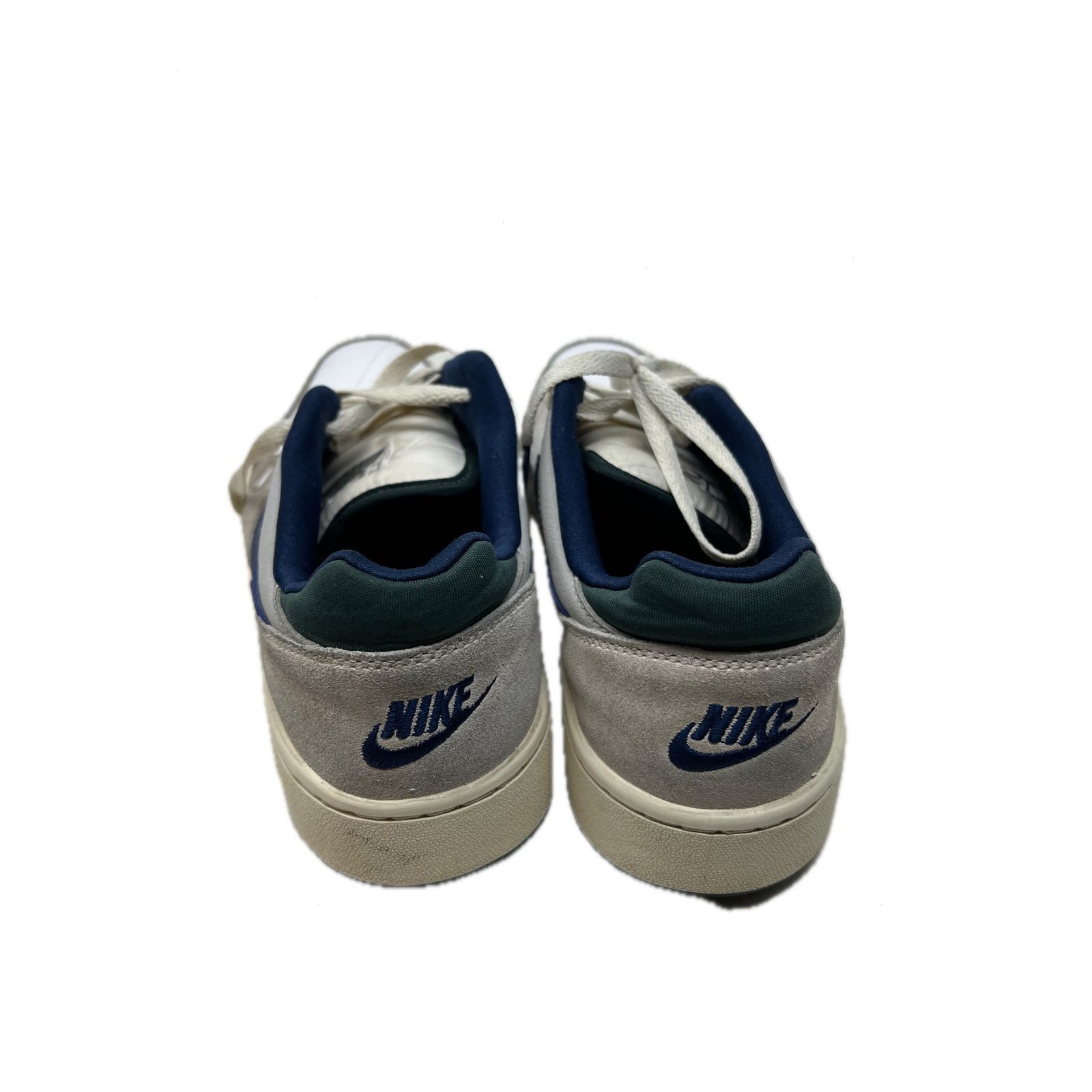 Nike Nike Full Force Low White Midnight Navy Green Mens 7.5 Size US 7.5 / EU 40-41 - 6 Thumbnail