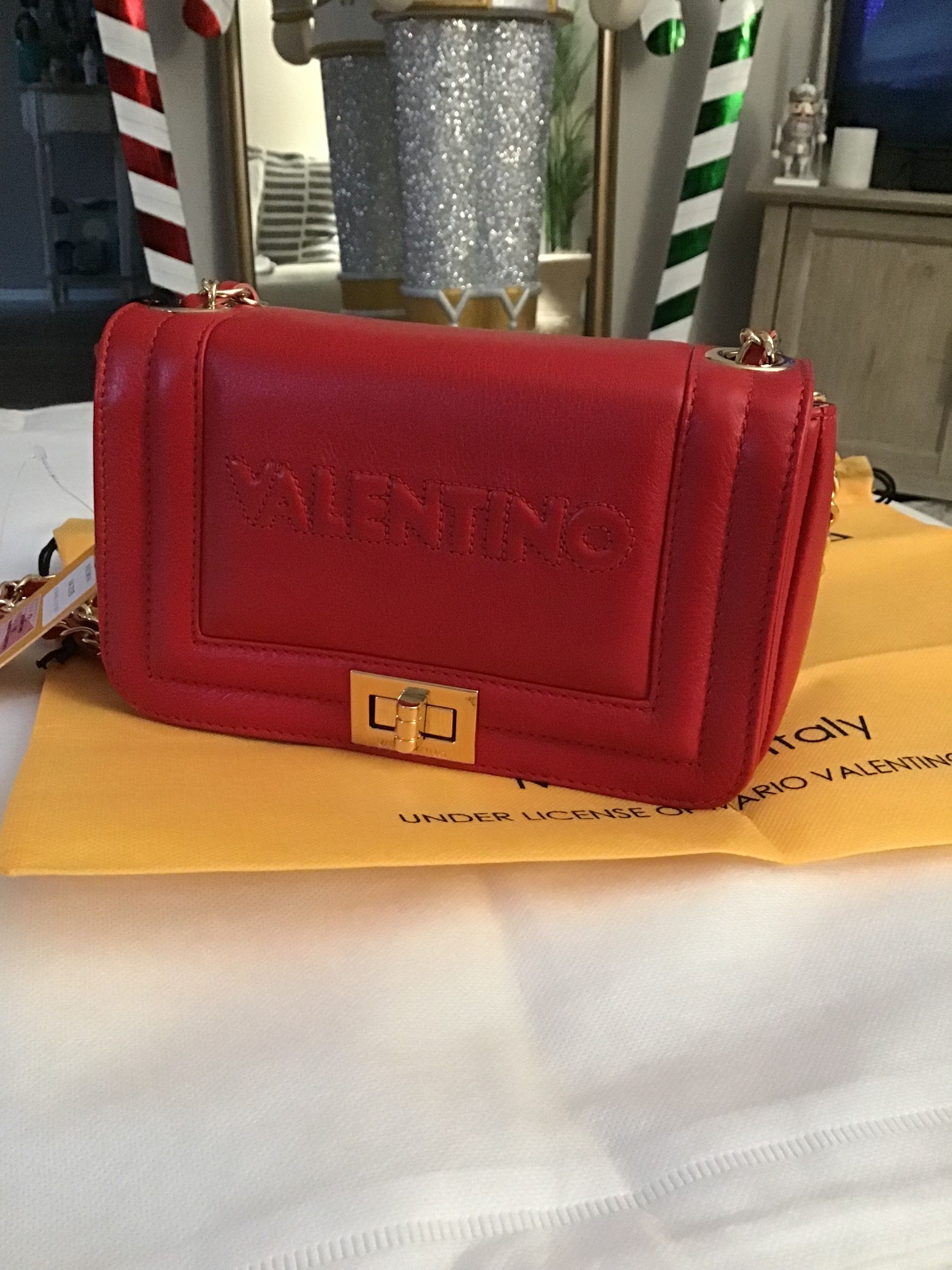 Mario Valentino BEATRIZ EMBOSSED LEATHER CROSSBODY Size ONE SIZE - 2 Thumbnail