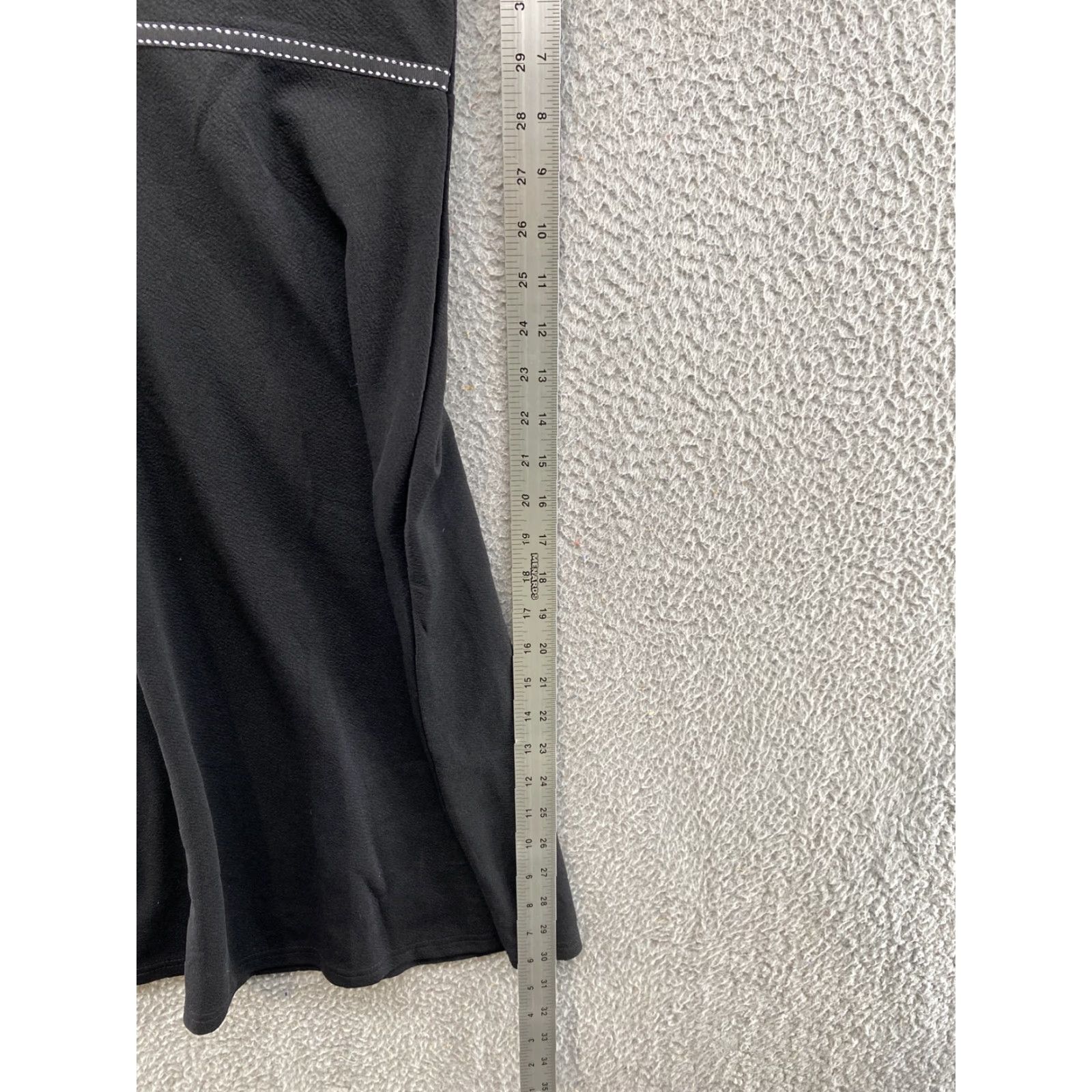 Vintage Homeyee Women’s Short Sleeve Shirt Dress Black 12 Cotton Polyester Spandex Logo Knee Length Dress Woman Shirt Dress Size XL / US 12-14 / IT 48-50 - 7 Thumbnail