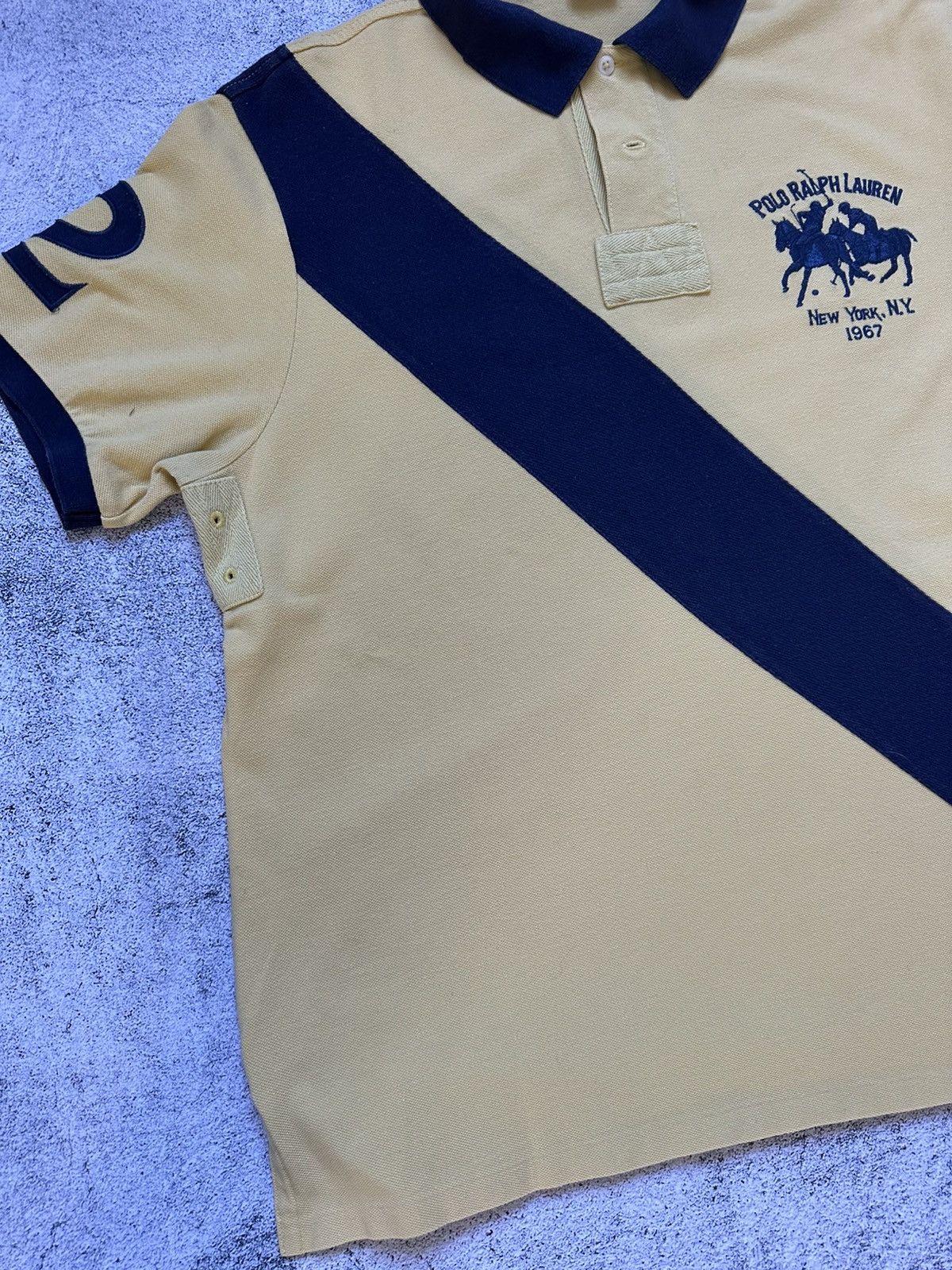 Polo Ralph Lauren Vintage Polo Ralph Lauren Yellow Fit Big Logo Y2K Size US XL / EU 56 / 4 - 7 Thumbnail