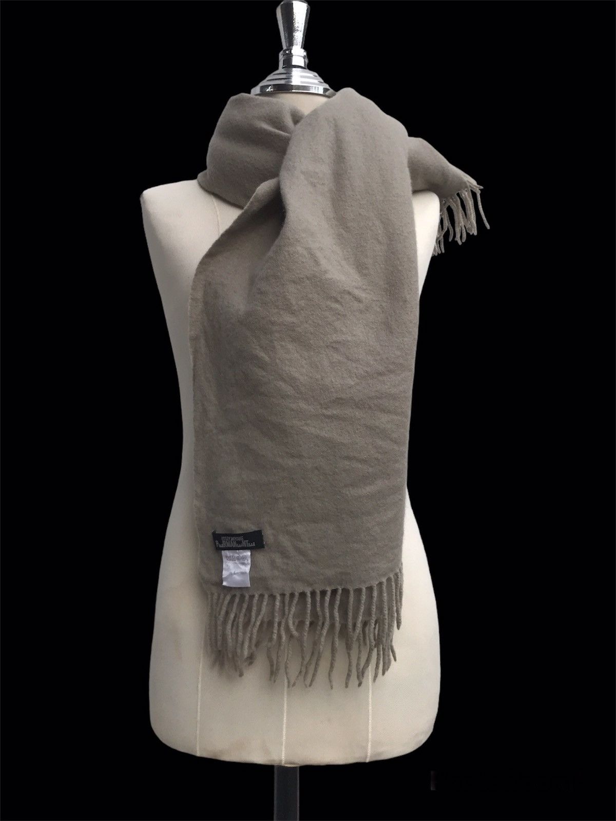 Issey Miyake Vintage Issey Miyake Permanente Wool Scarf/Muffler Size ONE SIZE - 1 Thumbnail