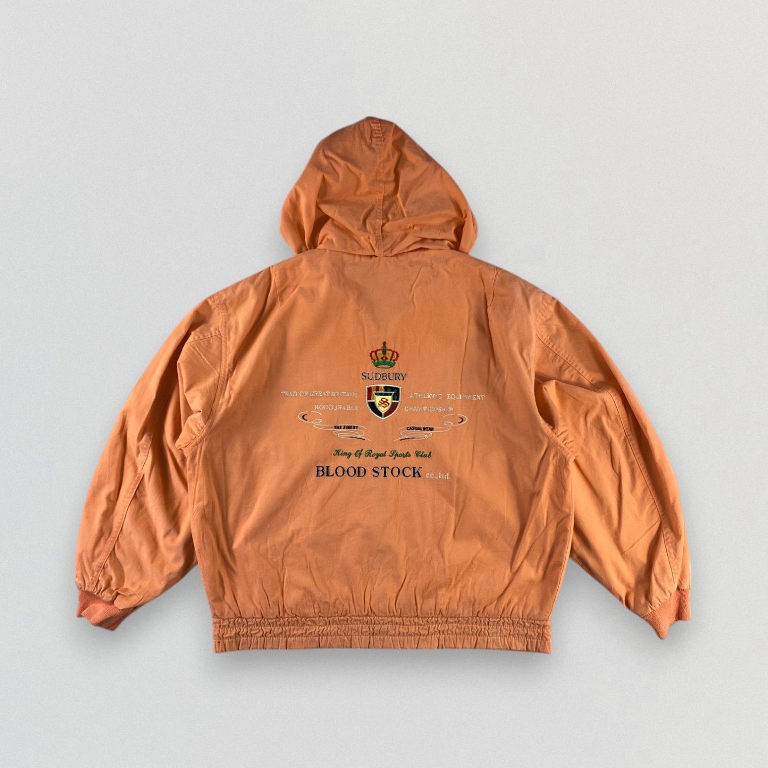 Japanese Brand Vintage Japanese Brand Blood Stock Bomber Jacket Size US L / EU 52-54 / 3 - 3 Thumbnail