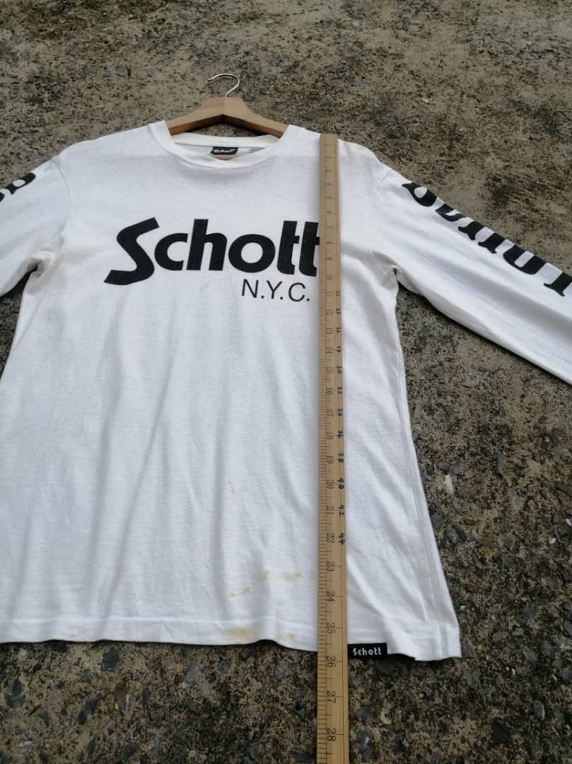 Schott Schott NYC Longsleeve Tee Size US S / EU 44-46 / 1 - 3 Thumbnail