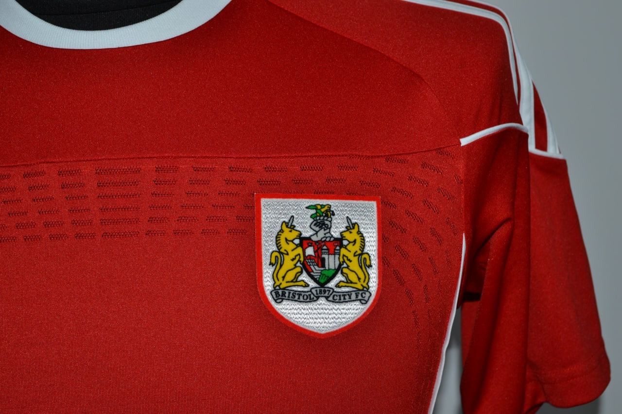 Adidas × F.C. Real Bristol × Vintage Adidas FC Bristol City Black Thorn Shirt Size S Size US S / EU 44-46 / 1 - 3 Thumbnail