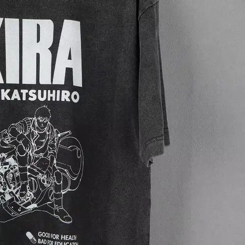 Japanese Brand Anime AKIRA Graphic Printed Tshirt Size US L / EU 52-54 / 3 - 2 Thumbnail
