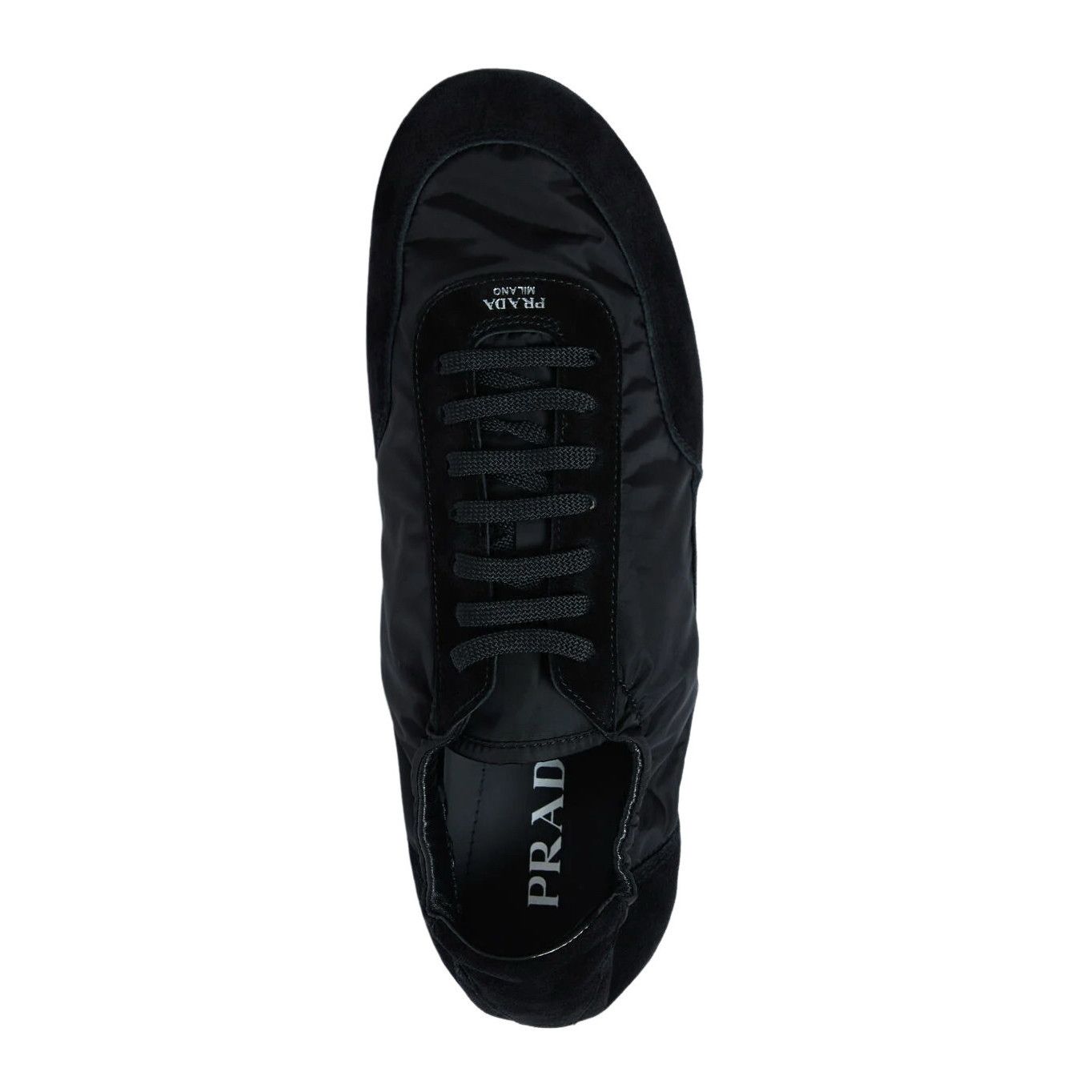 Prada PRADA Collapse Re-Nylon Black And Suede Sneakers New (Men's Size US 12 / EU 45 - 5 Thumbnail