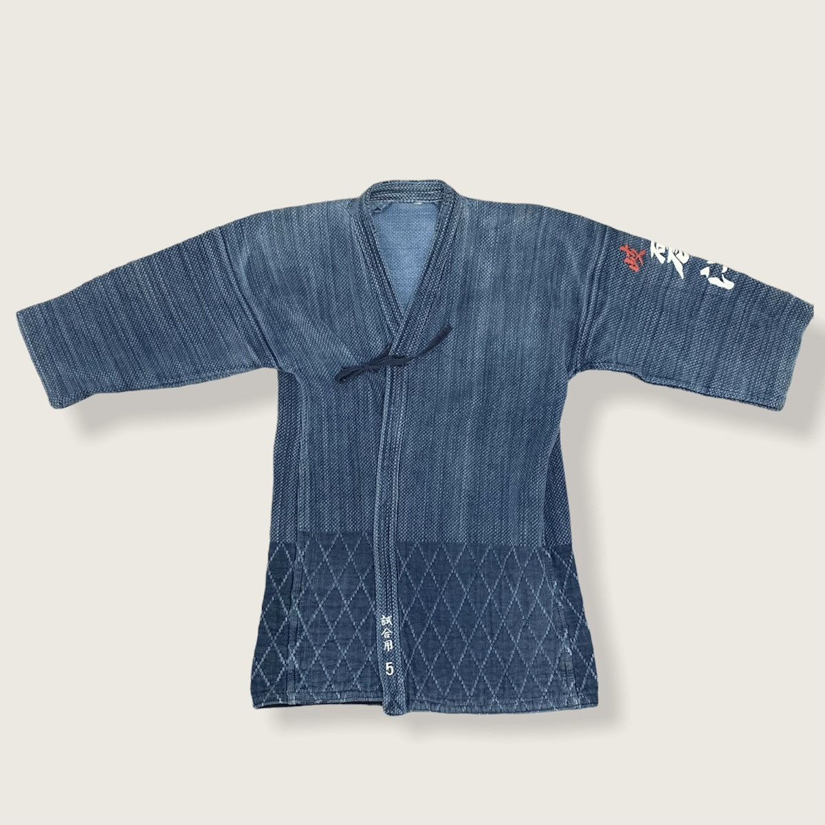 Indigo KIMONO INDIGO DENIME JAPANESE DESIGN Size US M / EU 48-50 / 2 - 1 Thumbnail