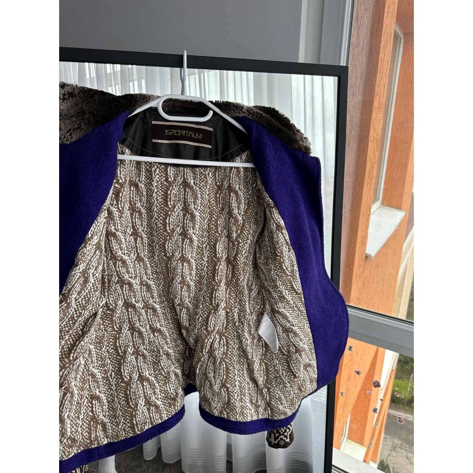 Sportalm Kitzbuhel VTG Sportalm Woman Wool Winter Jacket with Fur Collar Size M / US 6-8 / IT 42-44 - 12 Thumbnail