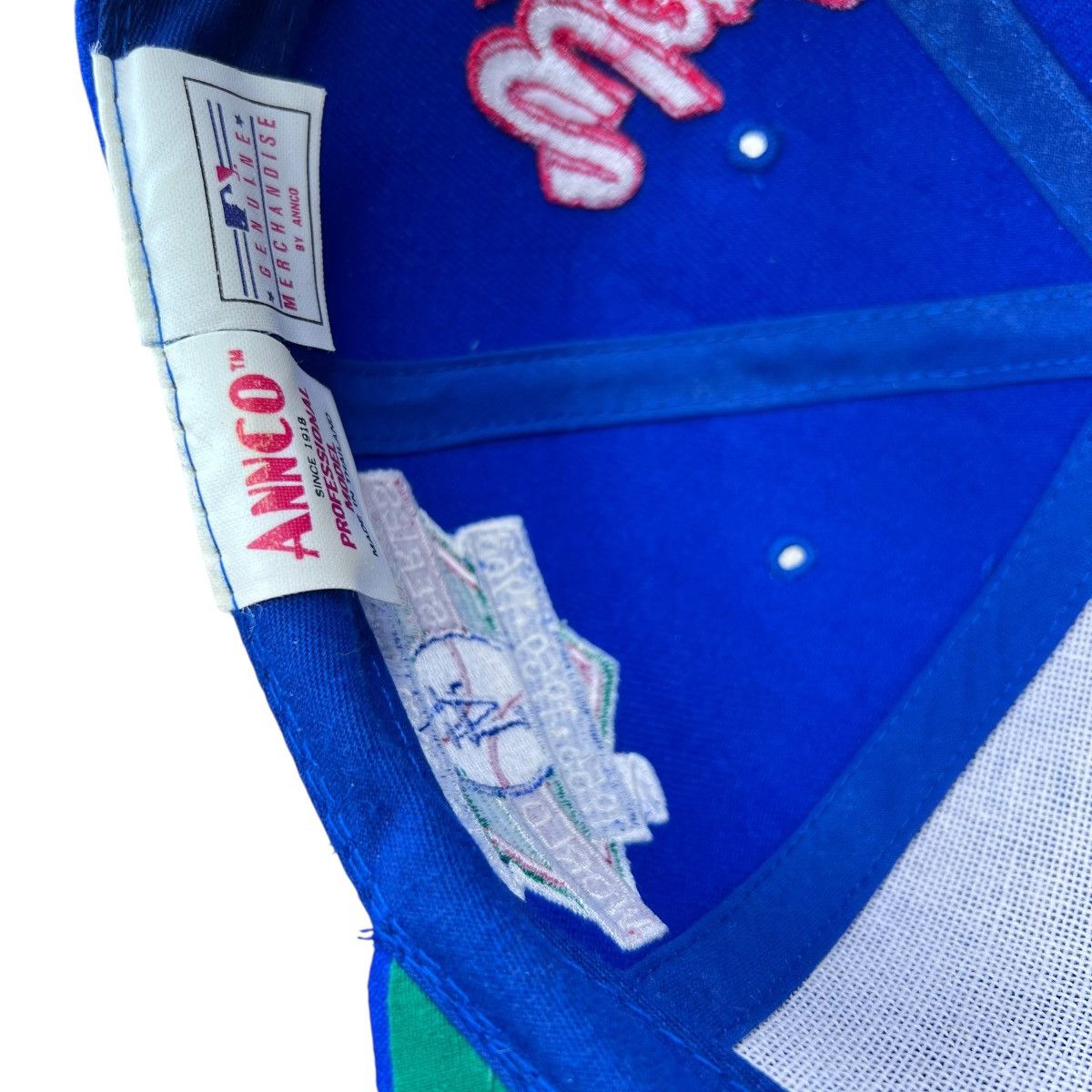 MLB × Vintage MLB Los Angeles Dodgers World Series Champions Annco Hat Size ONE SIZE - 8 Thumbnail