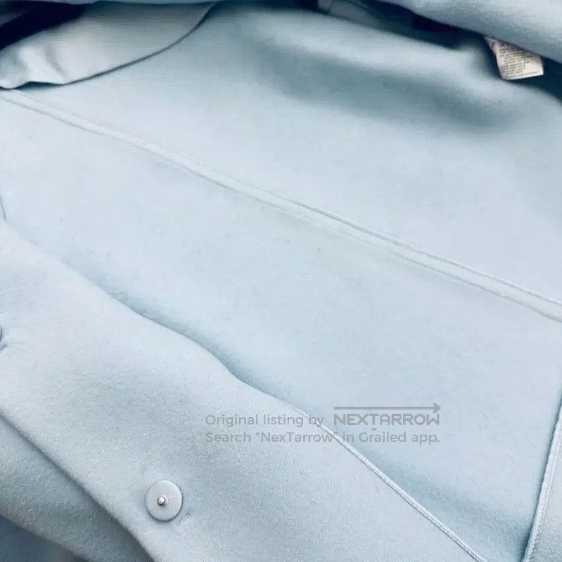 Max Mara MaxMara Light Blue Wool Short Coat . Size M / US 6-8 / IT 42-44 - 9 Thumbnail