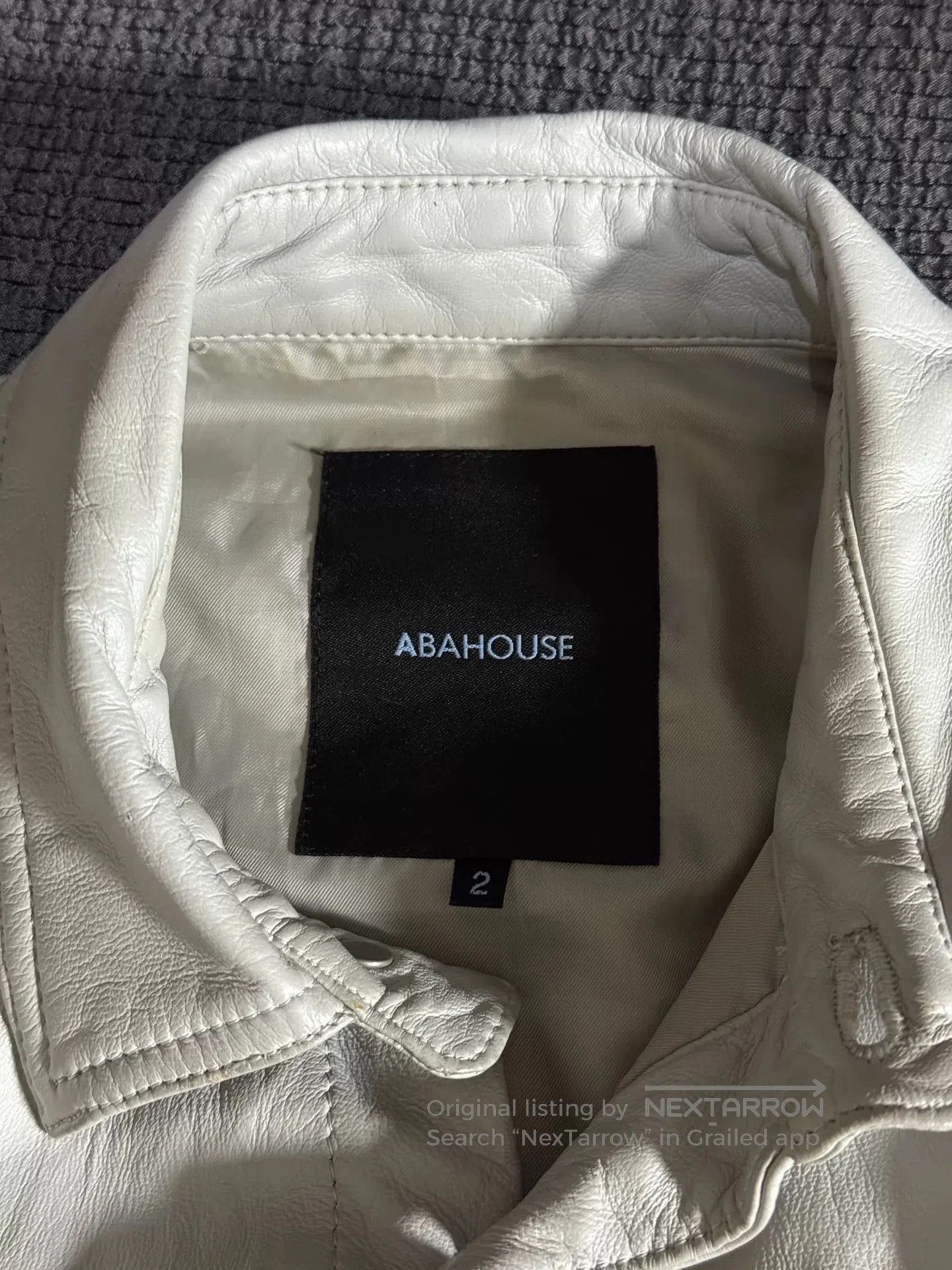 ABAHOUSE abhouse leather shirt in julius style. Size US M / EU 48-50 / 2 - 7 Thumbnail