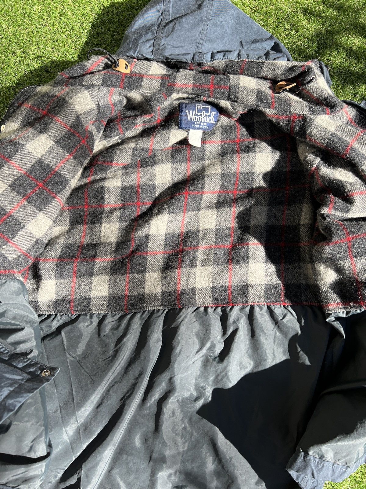 Vintage × Woolrich Woolen Mills Vintage WoolRich WoolLined JacketChoreWindbreaker size Large Size US L / EU 52-54 / 3 - 5 Thumbnail