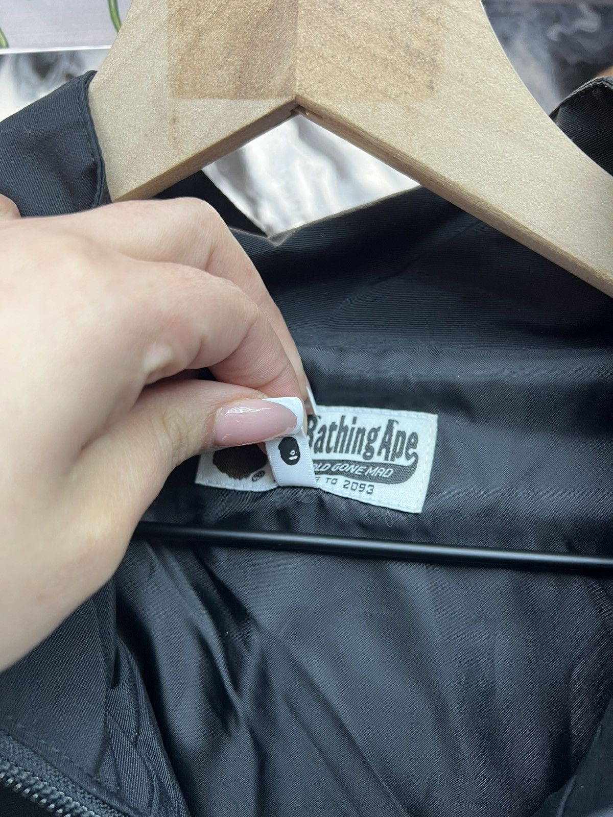 Bape Bape Black Jacket Size US XXL / EU 58 / 5 - 8 Thumbnail