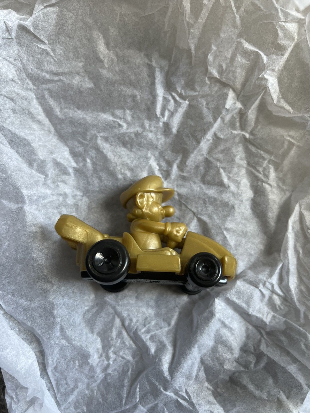 Nintendo 2024 McDonald’s Nintendo Mario Kart 8 Deluxe Gold Mario Kart Size ONE SIZE - 3 Thumbnail