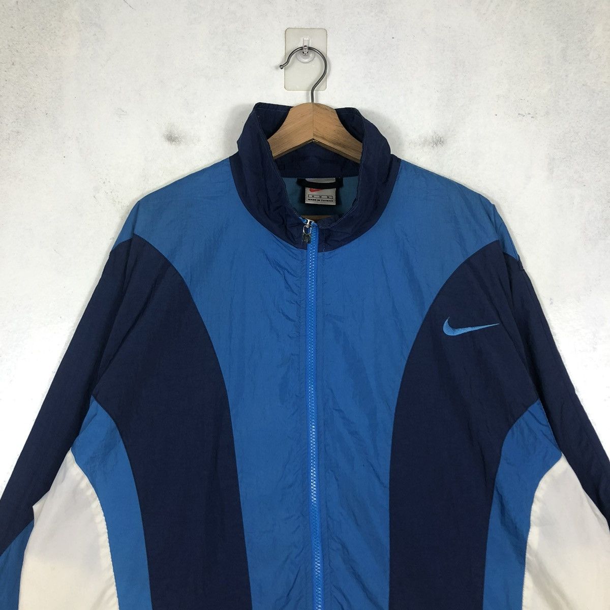 Nike 📌VINTAGE NIKE WINDBREAKER ANORAK JACKET BIG SWOOSH Size US M / EU 48-50 / 2 - 5 Thumbnail