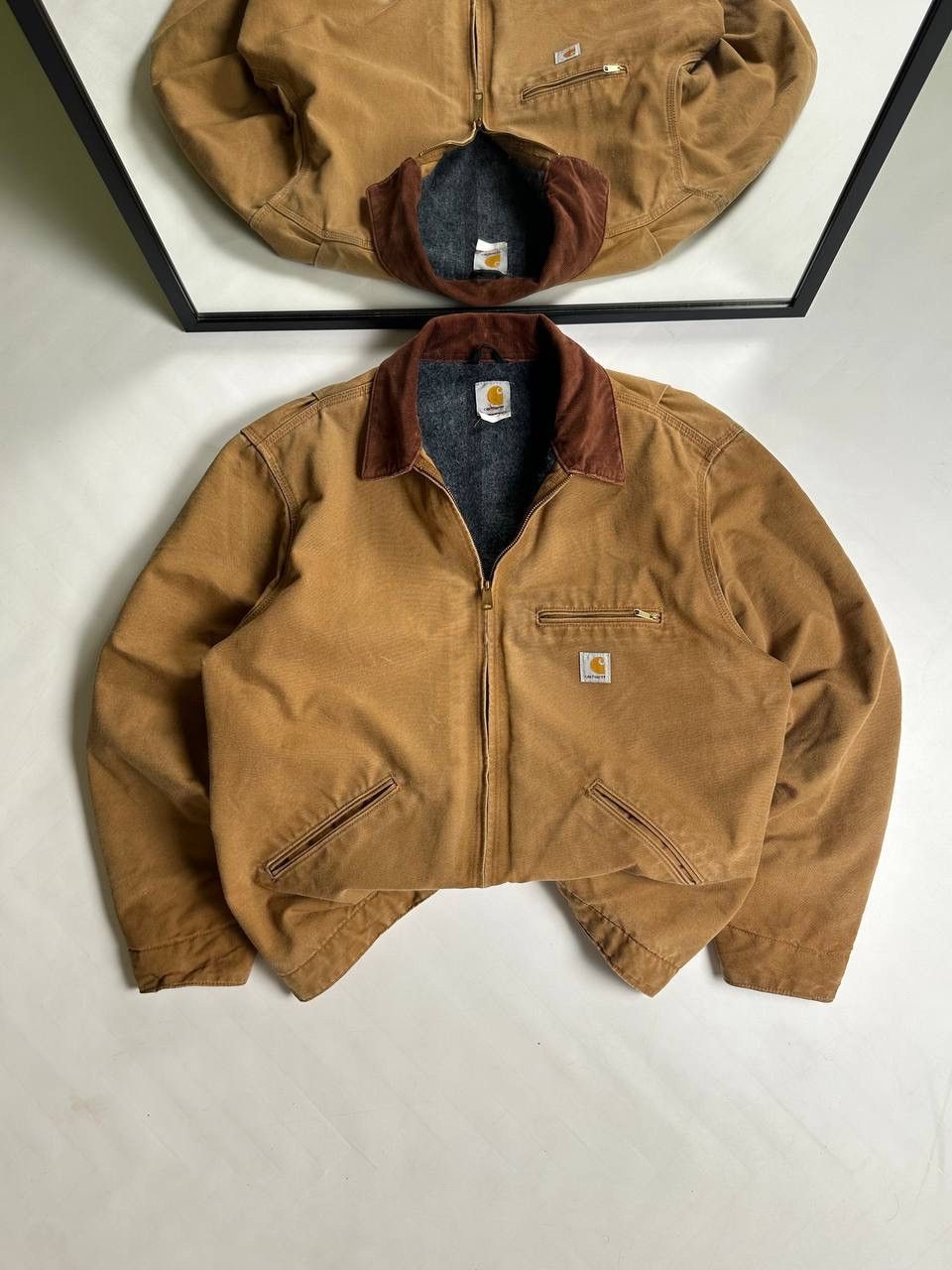 Carhartt Vintage 90s Carhartt Detroit Interstellar Jacket Size US XL / EU 56 / 4 - 1 Thumbnail