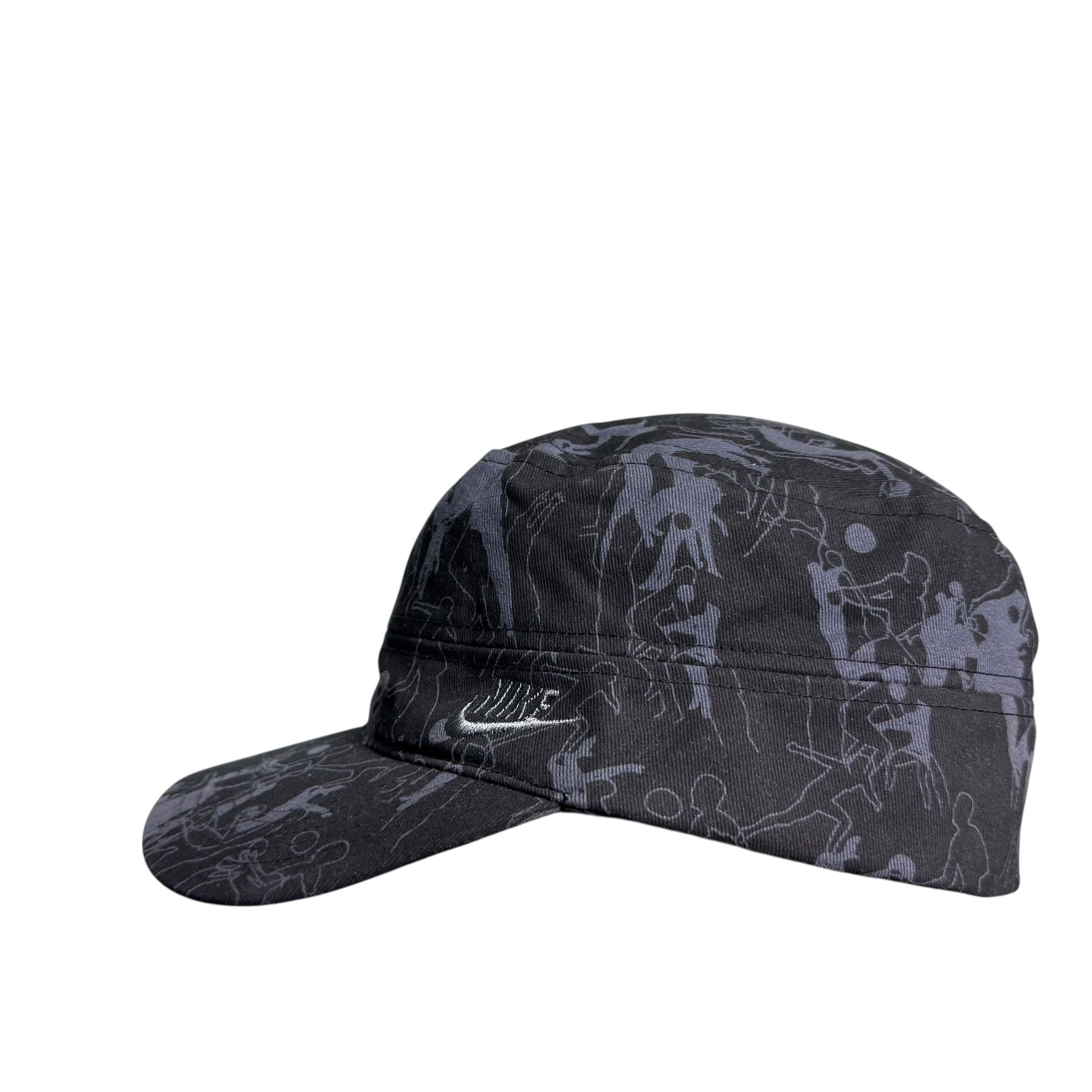 Nike 🔥RARE🔥Vintage Nike Camo Military Full Cap Size ONE SIZE - 6 Thumbnail