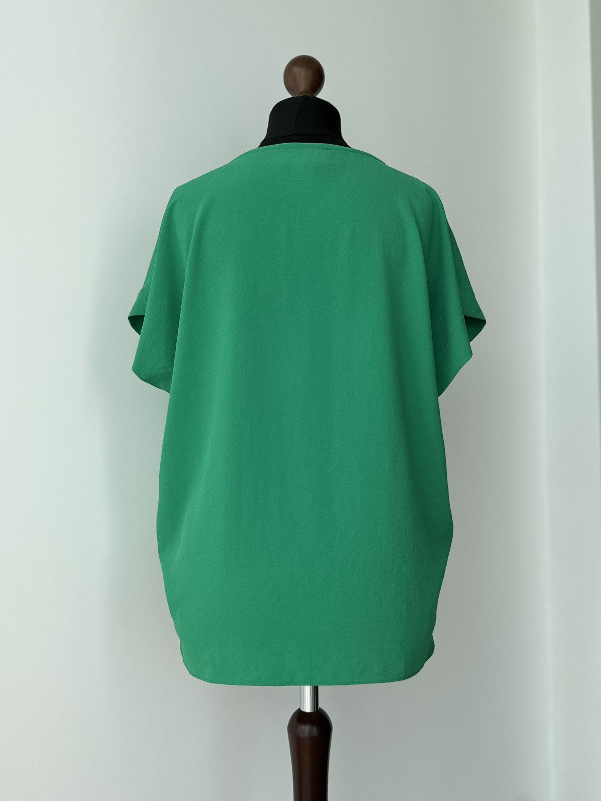 Joseph Ribkoff Joseph Ribkoff Women's Green Blouse Shirt Size US 8 Size M / US 6-8 / IT 42-44 - 3 Thumbnail