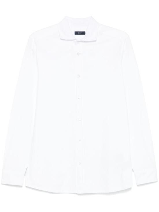 Fay FAY Men Long Tops NRMA350145 TUY1B001 White Size US M / EU 48-50 / 2 - 1 Thumbnail