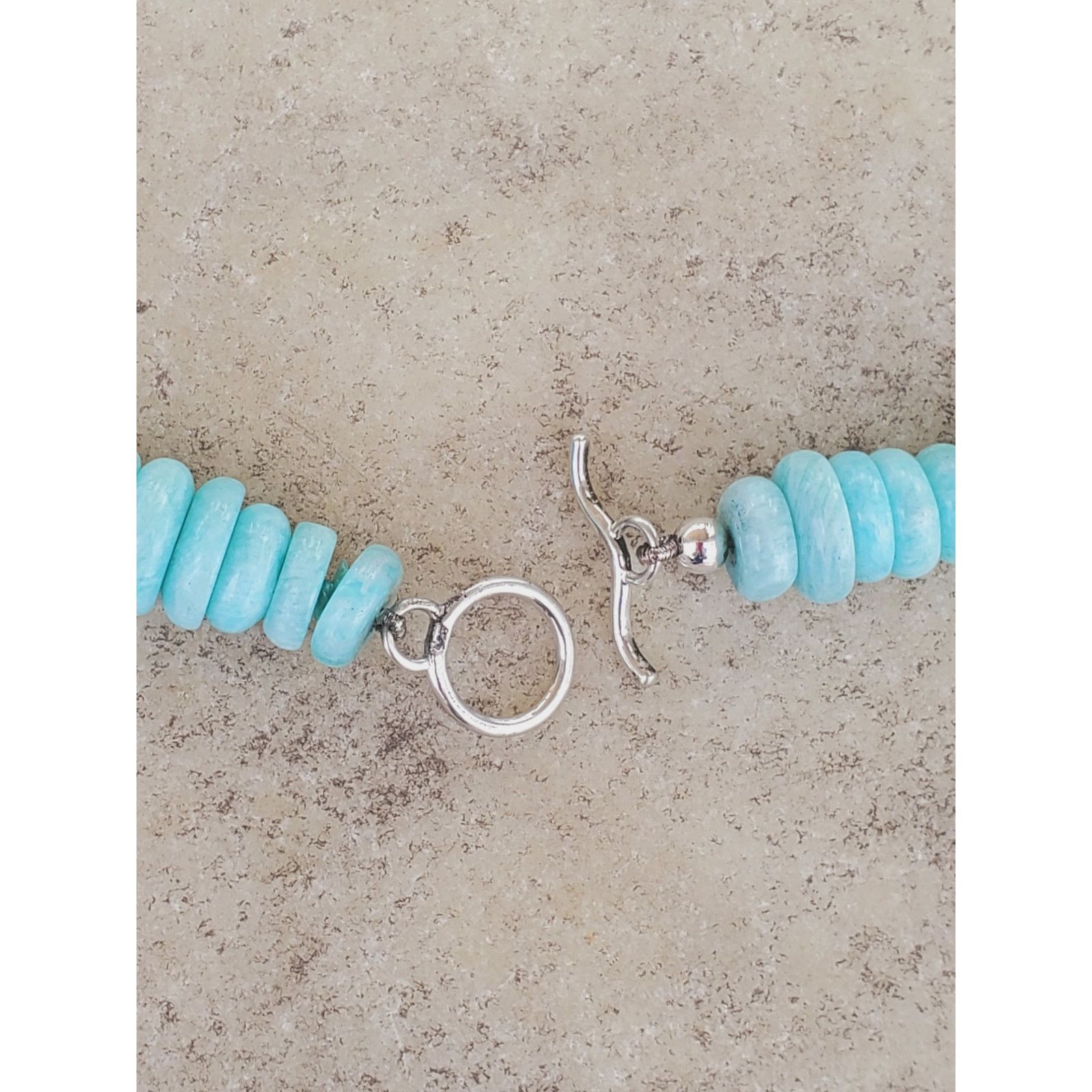 Jewelry Simon Sebbag Designs Amazonite Necklace 925 Sterling Silver Size ONE SIZE - 6 Thumbnail