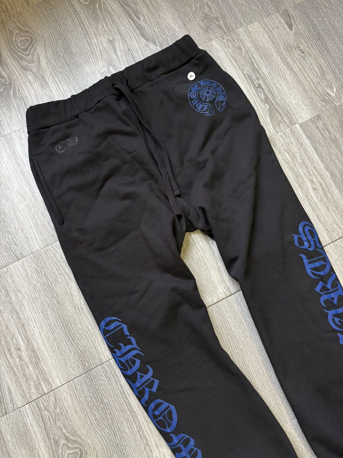 Chrome Hearts Chrome Hearts Blue Horseshoe Logo Sweatpants Size US 36 / EU 52 - 4 Thumbnail