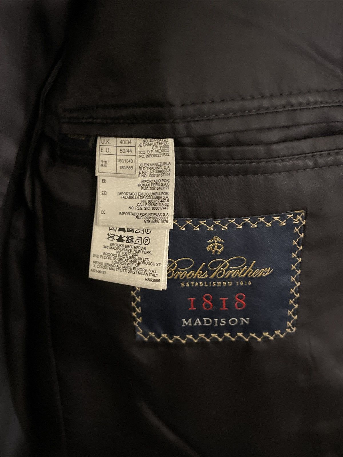 Brooks Brothers Brooks Brothers Madison Suit Jacket 40R Size 40R - 3 Thumbnail