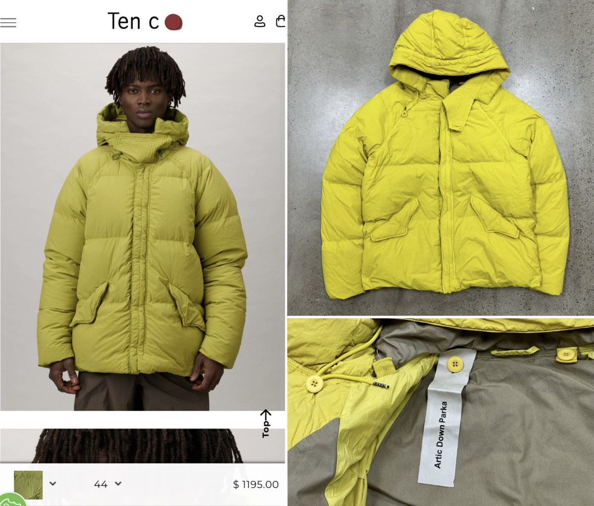 Ten C Ten C Arctic Down Parka | Grailed