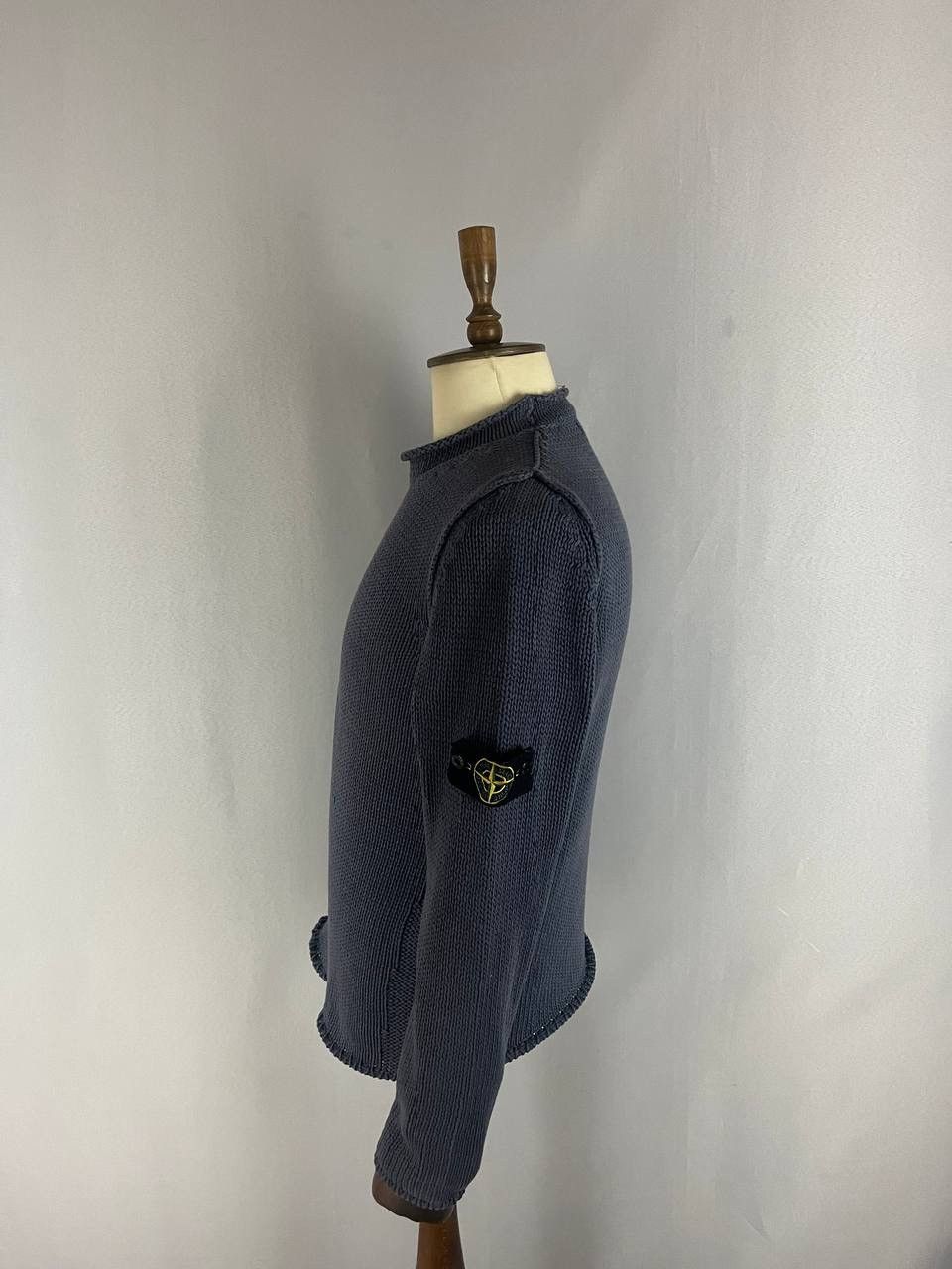 Stone Island Stone Island Sweater Navy Vintage Rare Size US L / EU 52-54 / 3 - 5 Thumbnail