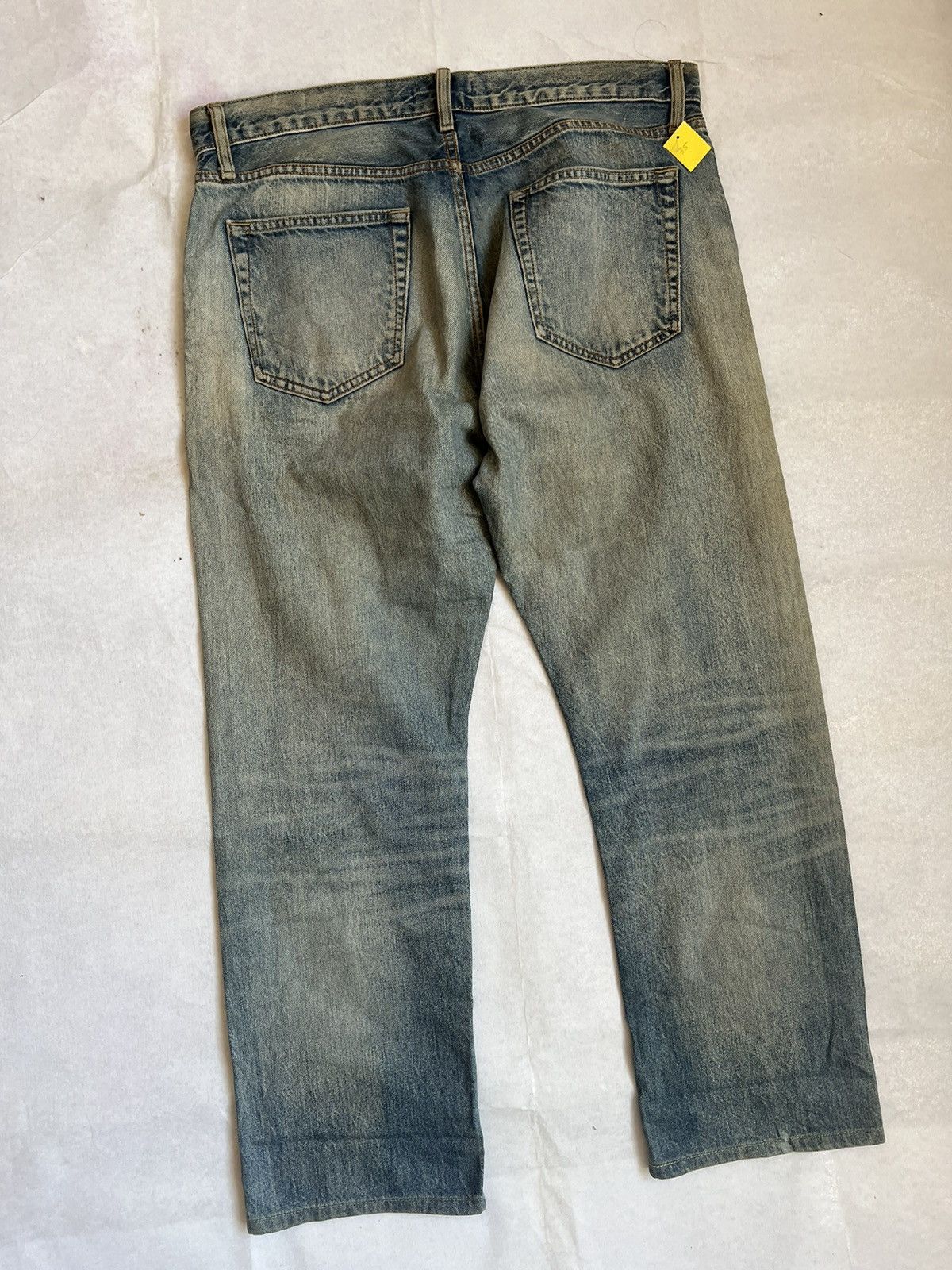 Uniqlo Selvedge Uniqlo Rusty Distressed Denim Regular Fit Size US 36 / EU 52 - 11 Thumbnail