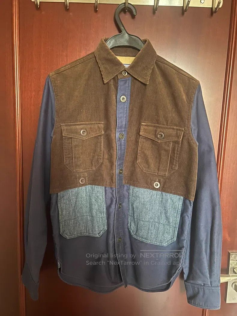 Junya Watanabe Junya Watanabe Patchwork shirt Size US XS / EU 42 / 0 - 1 Thumbnail