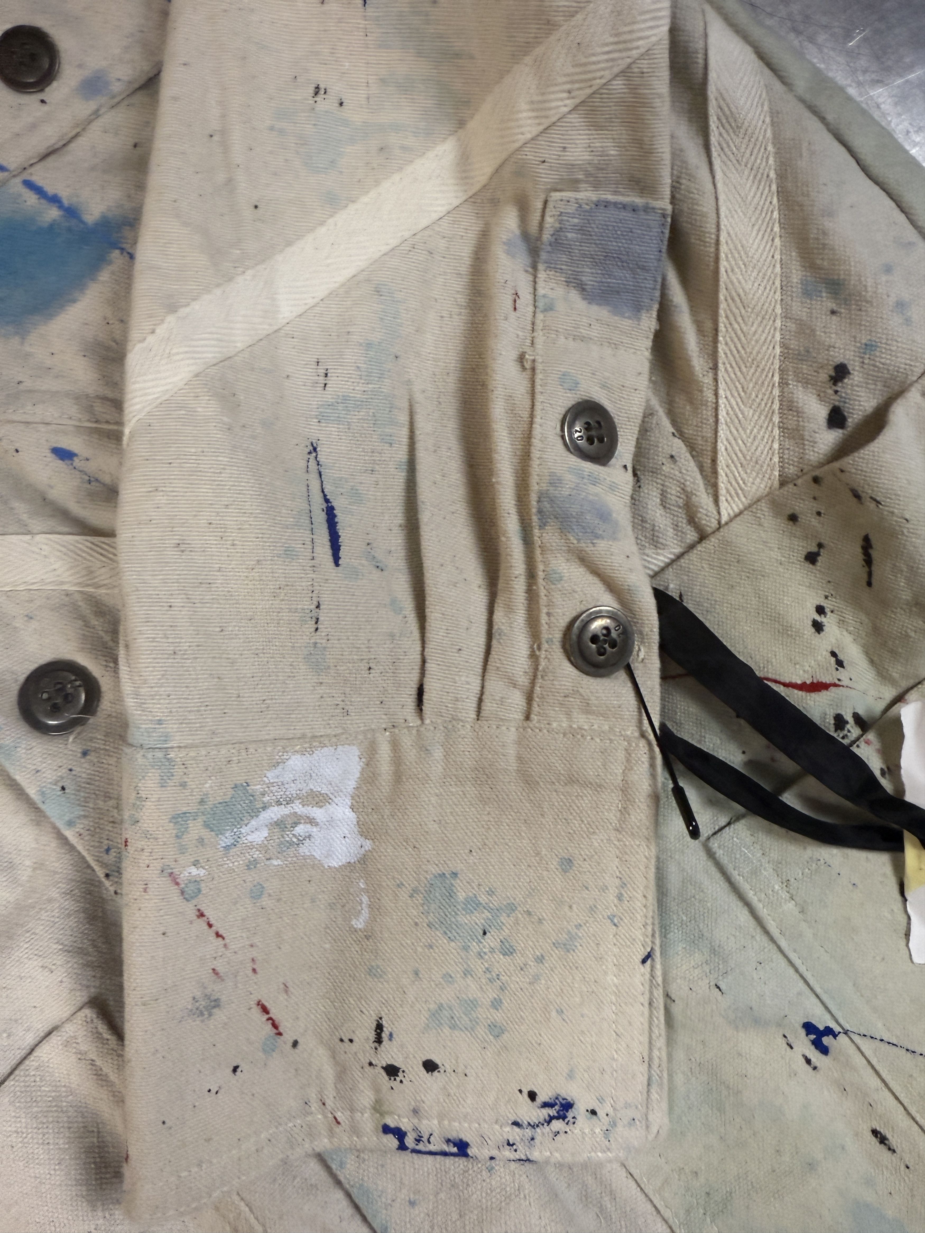Greg Lauren $1250 Greg Lauren Boxy Painter Jacket Size US M / EU 48-50 / 2 - 3 Thumbnail