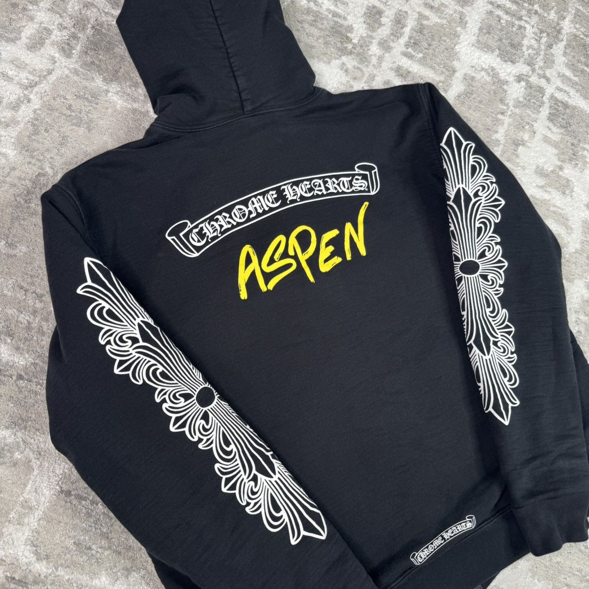 Chrome Hearts Aspen exclusive floral thermal zip up hoodie Size US L / EU 52-54 / 3 - 4 Thumbnail