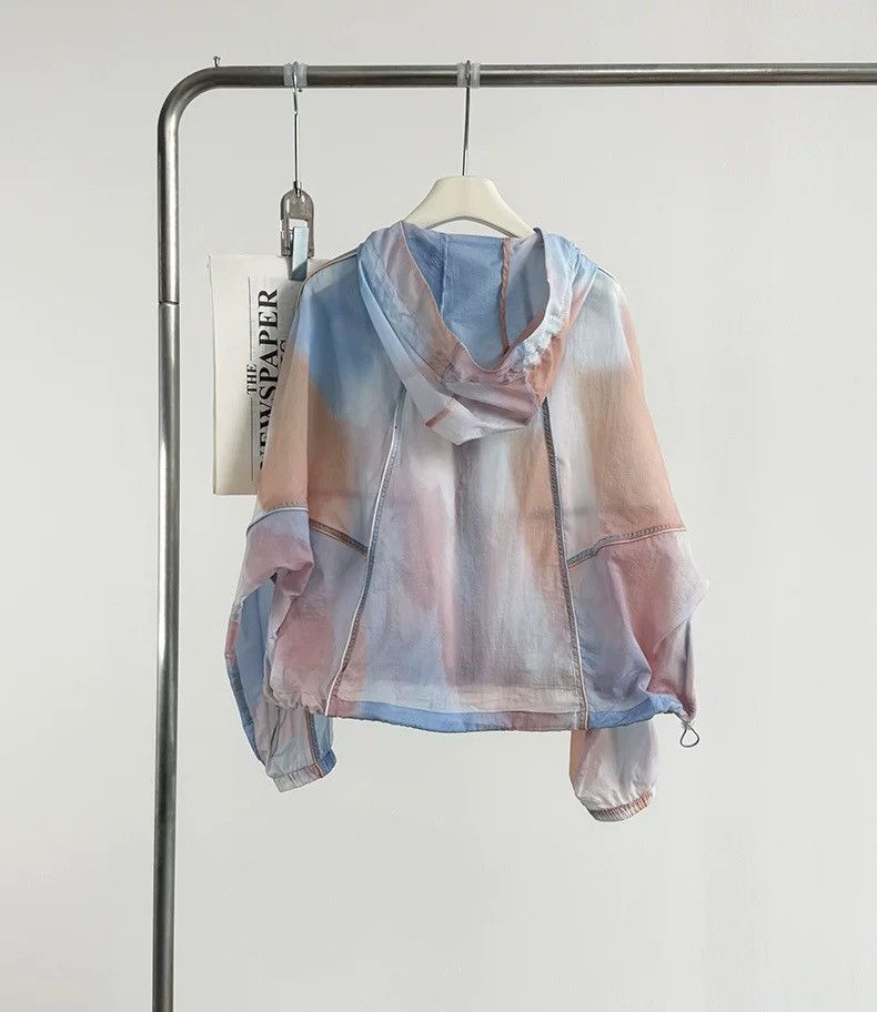 Other Tye Dye Summer Jacket Size US M / EU 48-50 / 2 - 2 Thumbnail