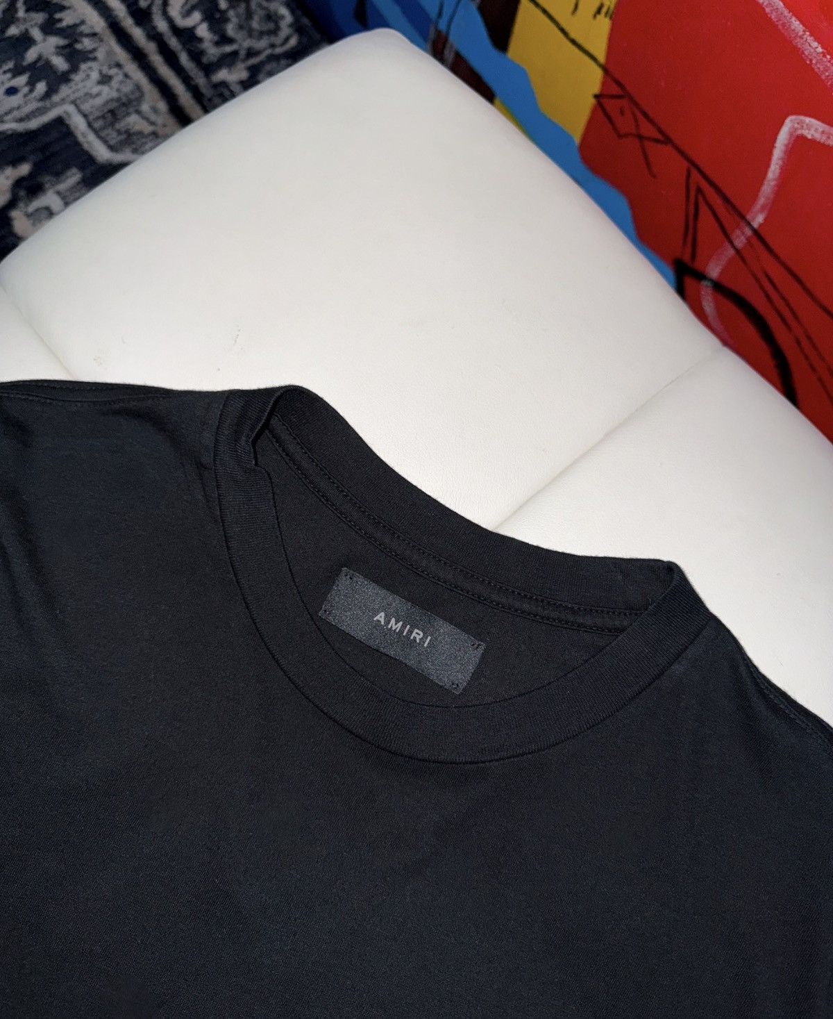 Amiri Chrome Staggered logo t shirt Size US S / EU 44-46 / 1 - 3 Thumbnail