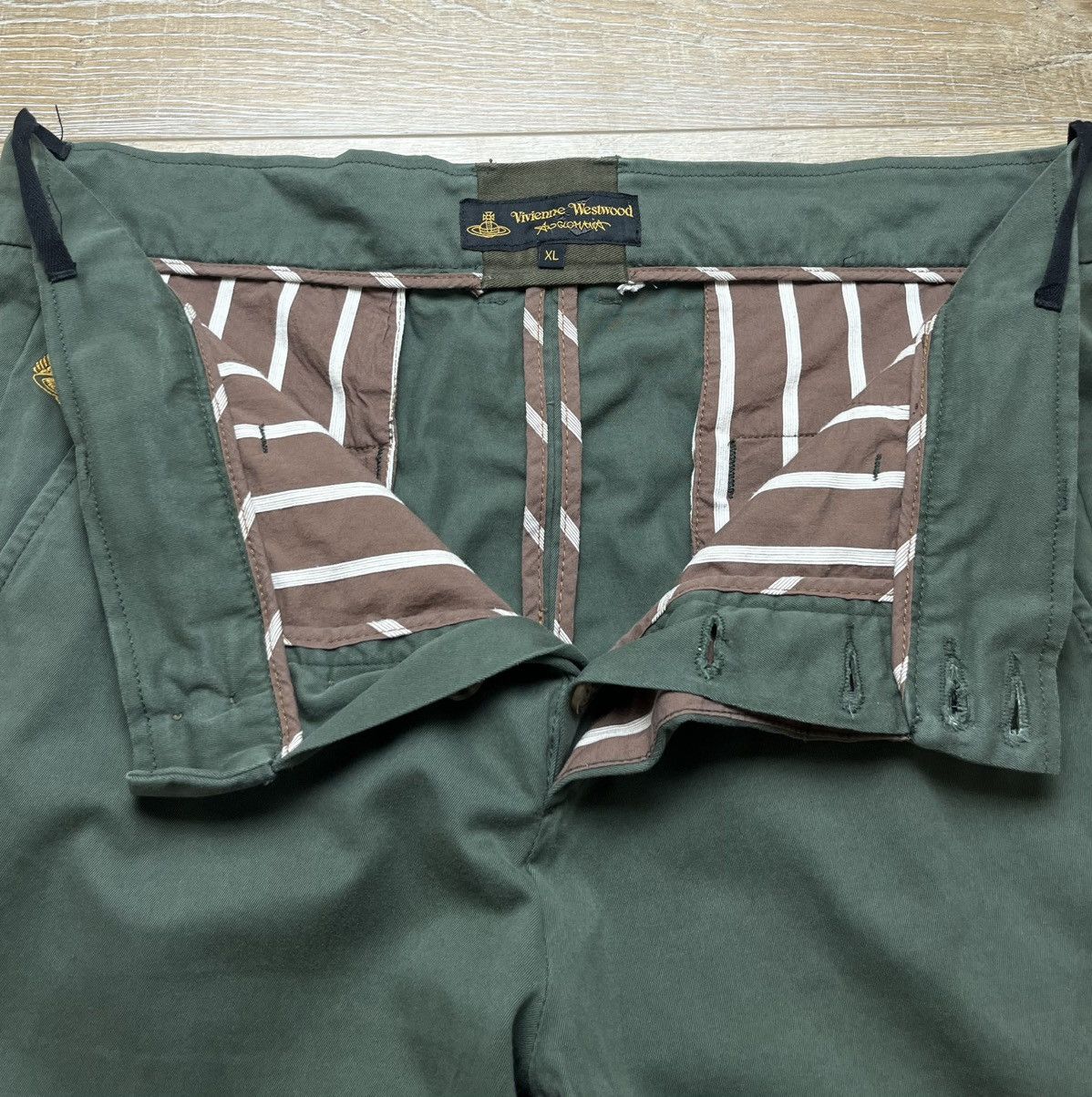 Vivienne Westwood VIVIENNE WESTWOOD ANGLOMANIA CLASSIC CHINOS Size US 36 / EU 52 - 8 Thumbnail