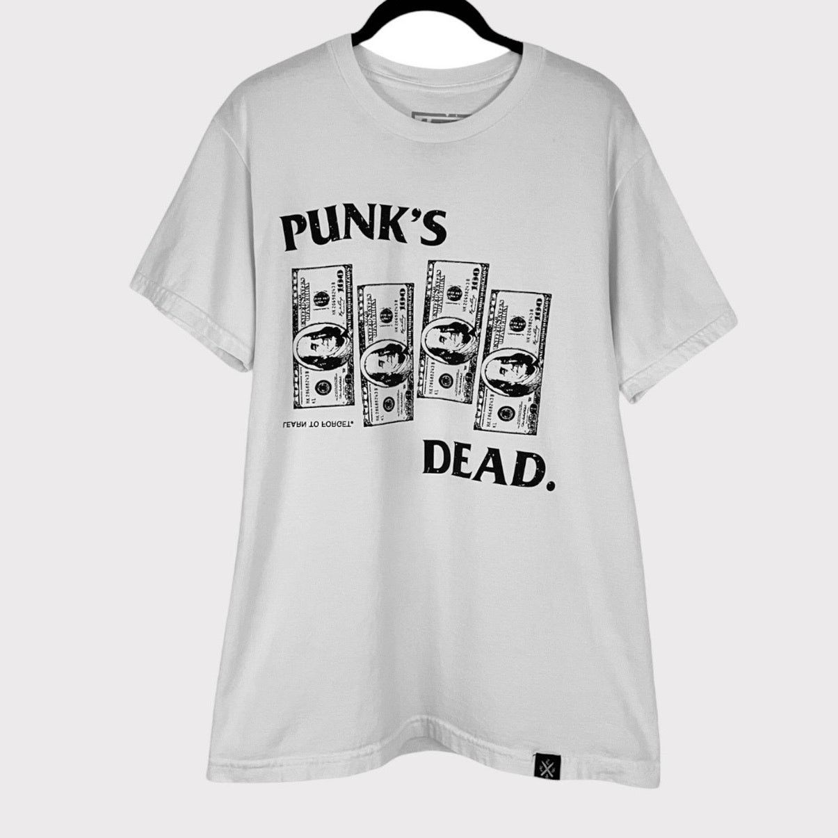 Other Learn to Forget Punk's Dead. 100 Dollar Bills White Tee Size M / US 6-8 / IT 42-44 - 1 Thumbnail