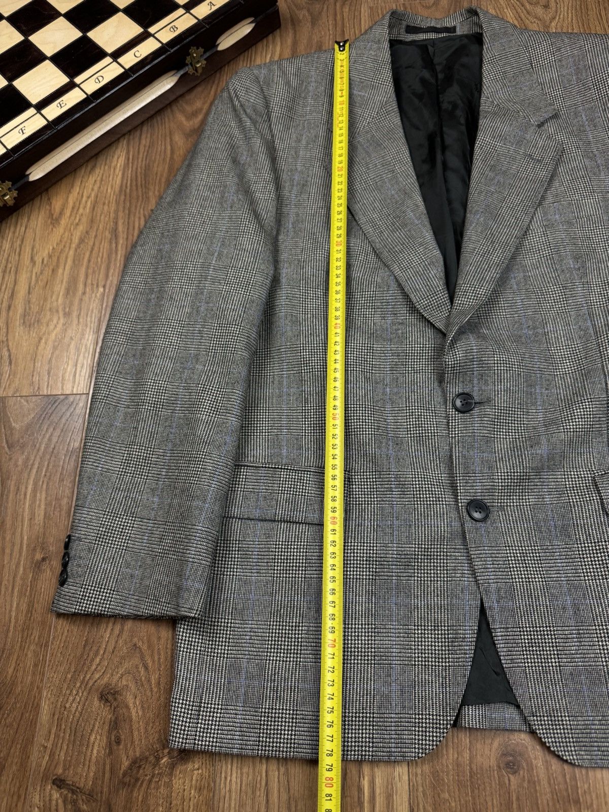Yves Saint Laurent Vintage wool blazer Yves Saint Laurent original luxury item Size 48R - 4 Thumbnail
