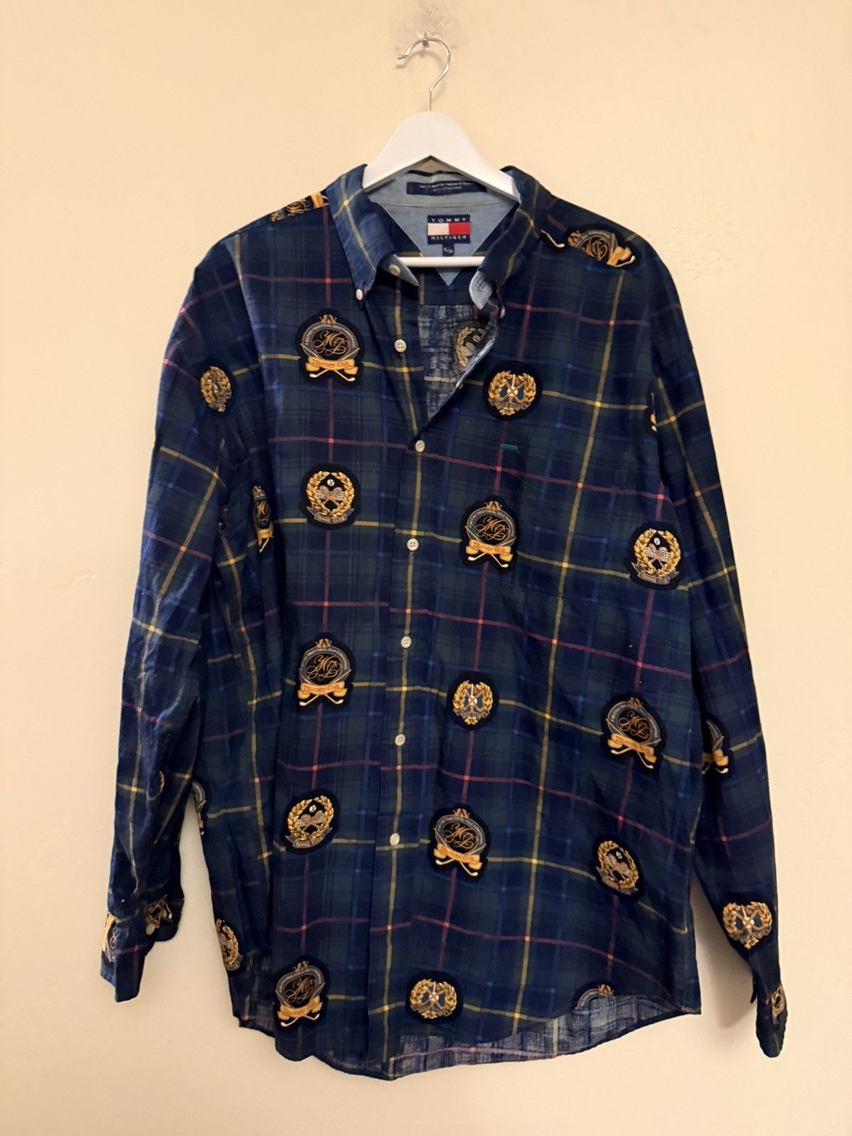 Tommy Hilfiger Vintage Tommy Hilfiger button down Size US XL / EU 56 / 4 - 1 Thumbnail