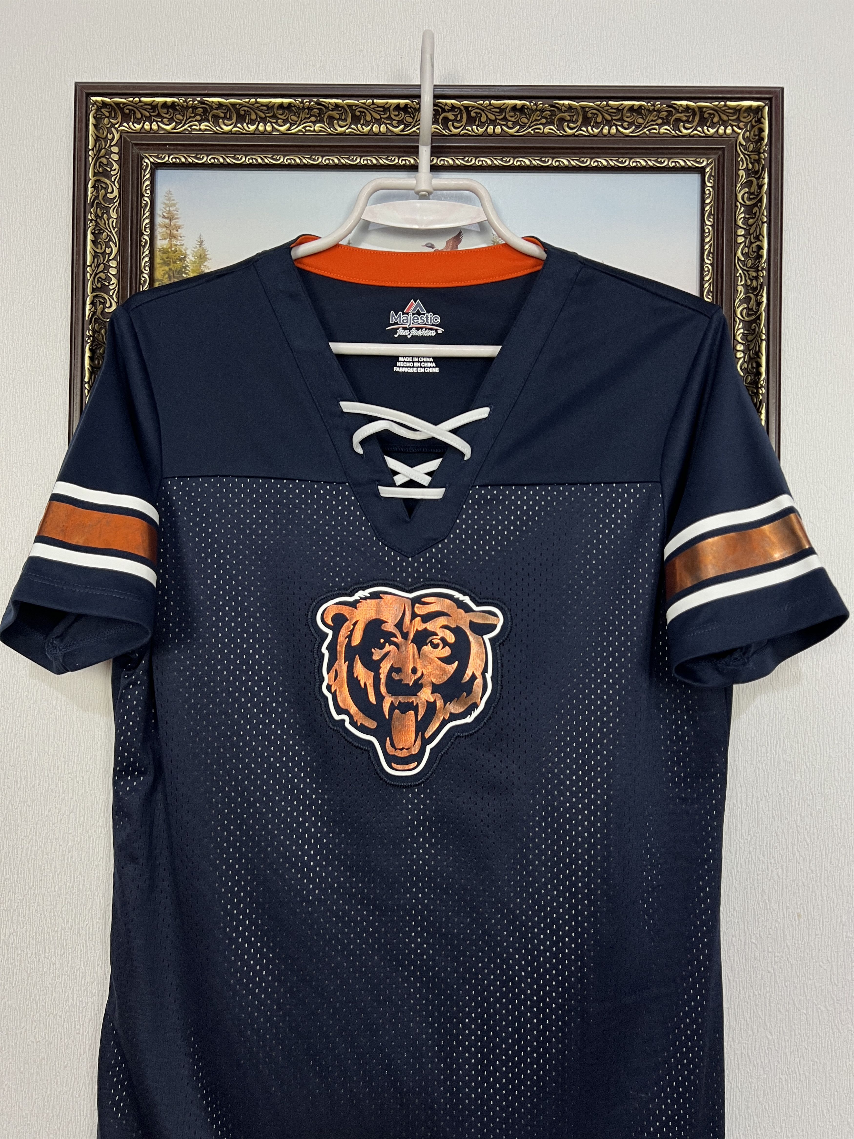 Majestic Majestic Chicago Bears Jersey NFL Football Shirt Rare Trikot Size M / US 6-8 / IT 42-44 - 2 Thumbnail
