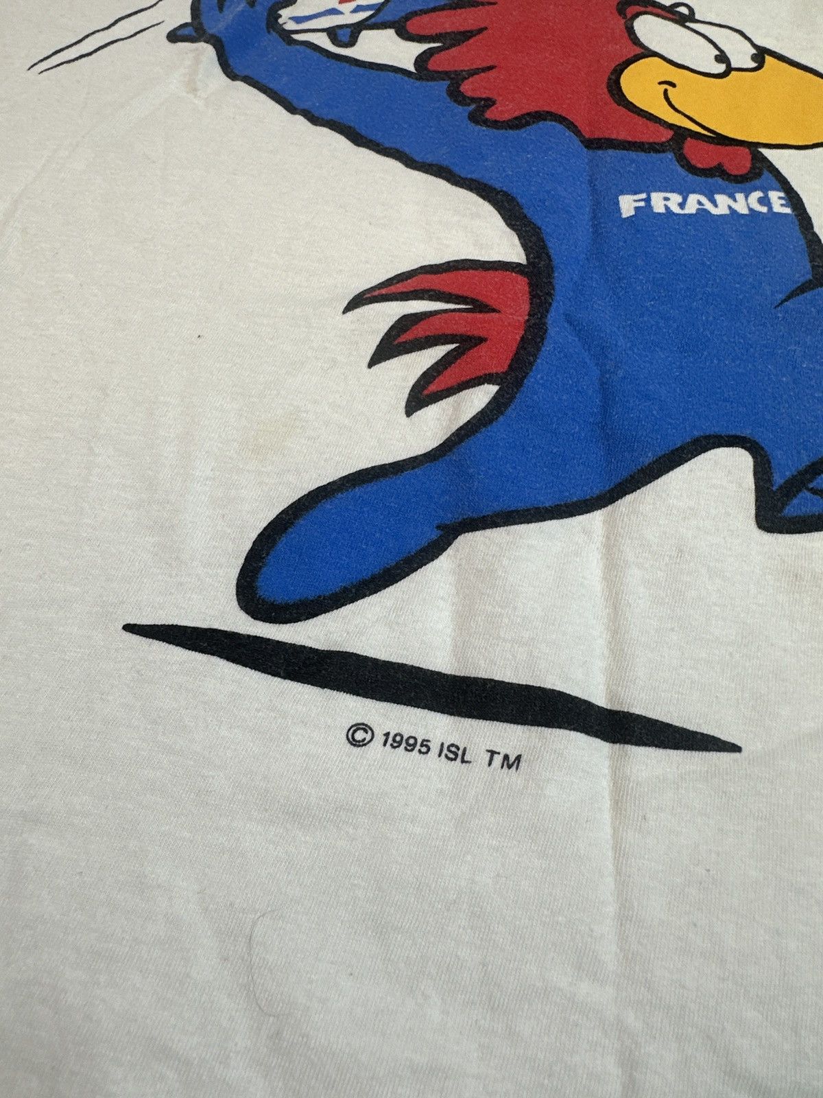 Vintage Vintage World Cup France 98 Logo T-shirt Streetwear Rare XL Size US XL / EU 56 / 4 - 3 Thumbnail