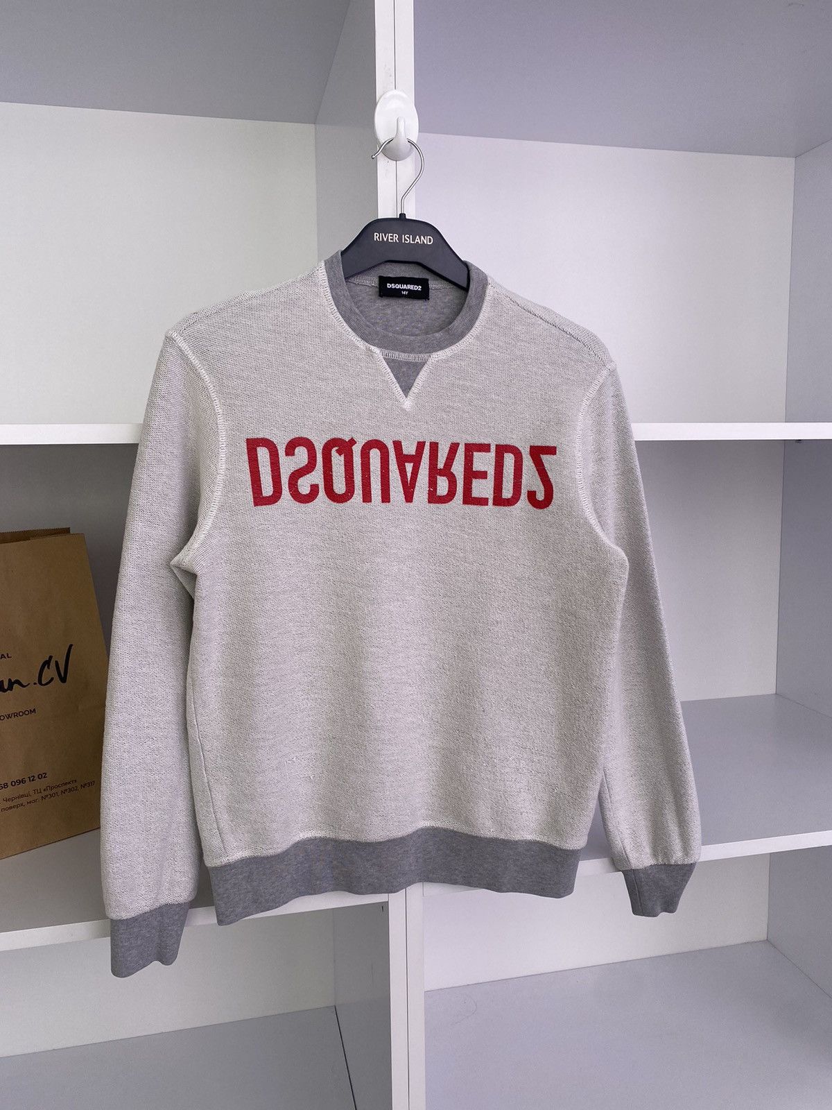 Dsquared2 × Vintage Vintage Dsquared2 Junior Pullover Sweatshirt Size US XS / EU 42 / 0 - 3 Thumbnail