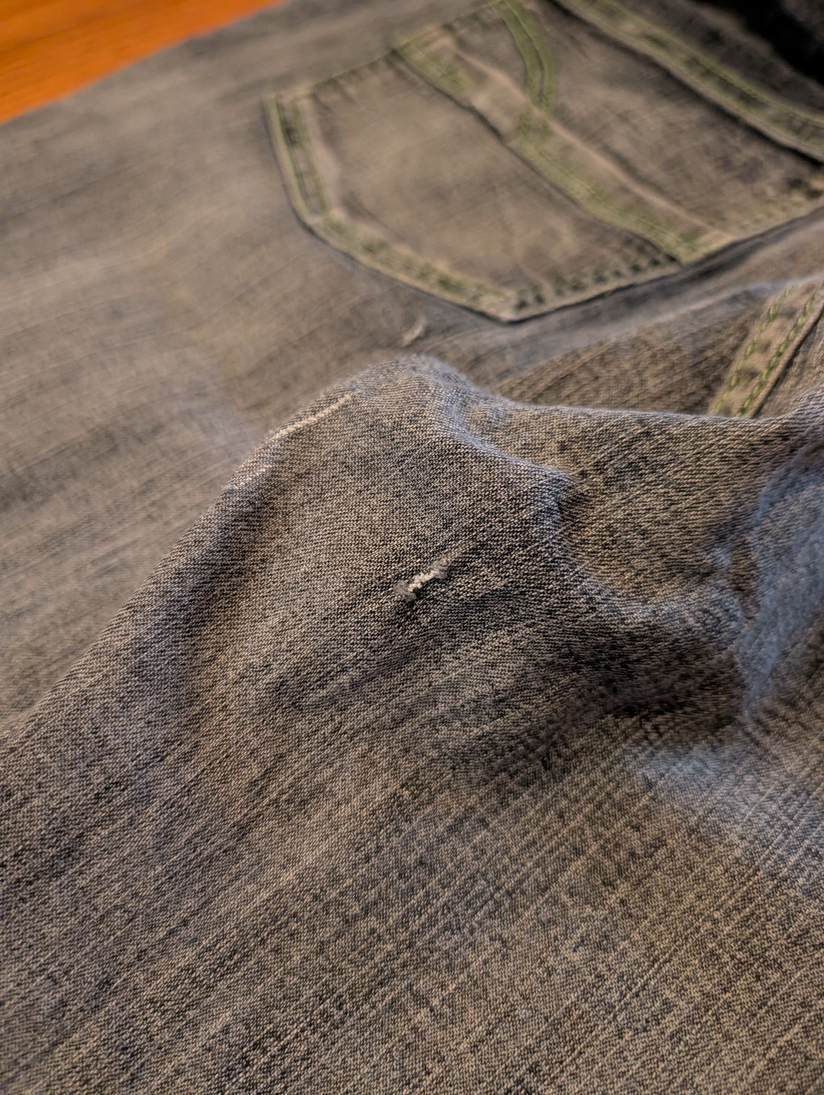 Southpole Y2K Xclusive Faded Denim Baggy Flare Leg Cyber Grunge Jeans Size US 34 / EU 50 - 4 Thumbnail