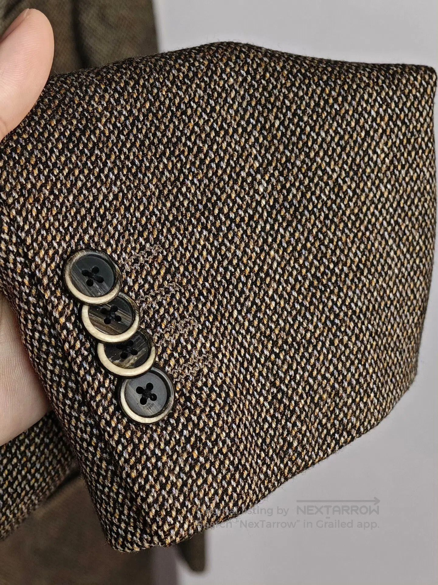Corneliani Italian Cashmere Blend Jacket.