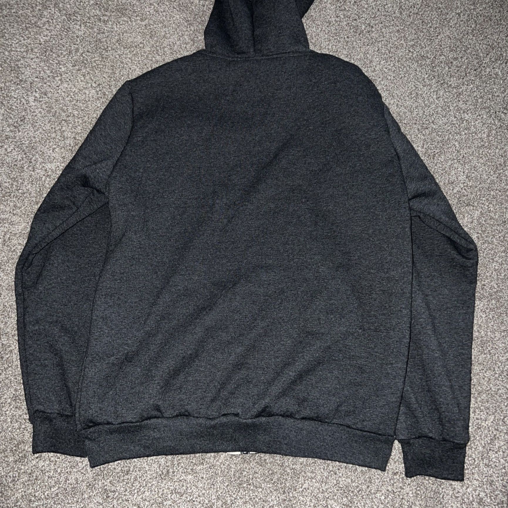 Vintage VINTAGE Ocnoant Gray Fleece Hoodie Men’s Full Zip Lined Size Large Size US L / EU 52-54 / 3 - 4 Thumbnail