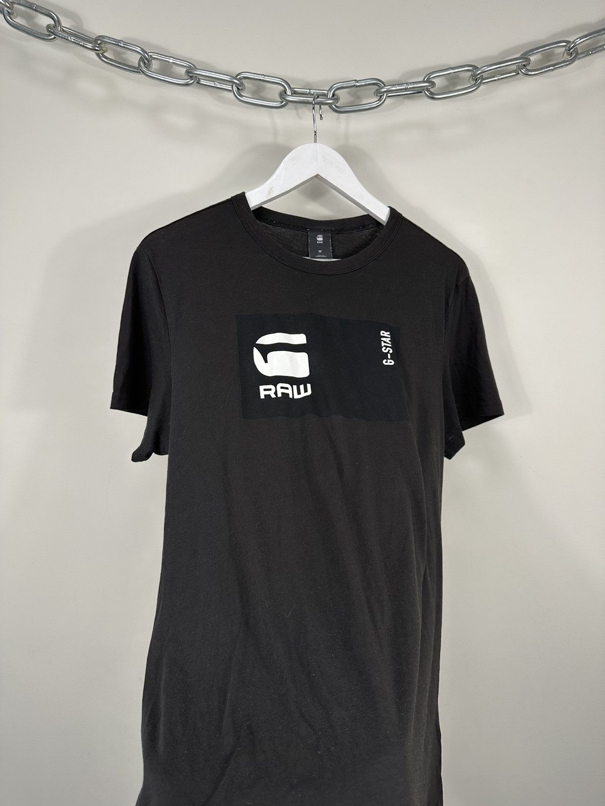 G-Star Vintage G-Star Raw Avant Garde Big Logo Black Opium Y2K Tee Size US M / EU 48-50 / 2 - 7 Thumbnail