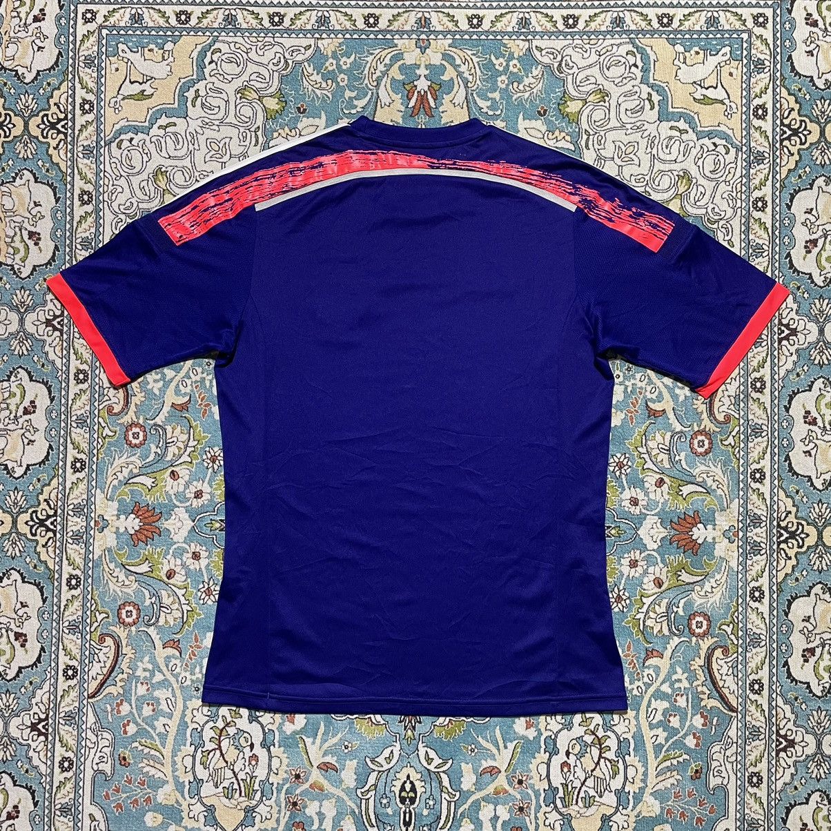 Adidas Adidas Japan 2013 2014 Home Soccer Jersey Football Size US S / EU 44-46 / 1 - 4 Thumbnail